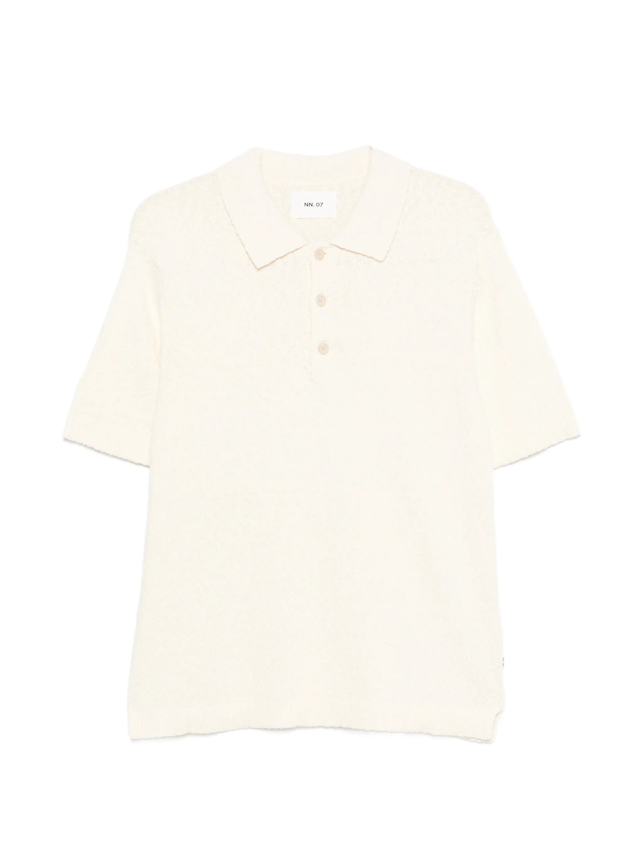 NN07 Randy textured polo shirt