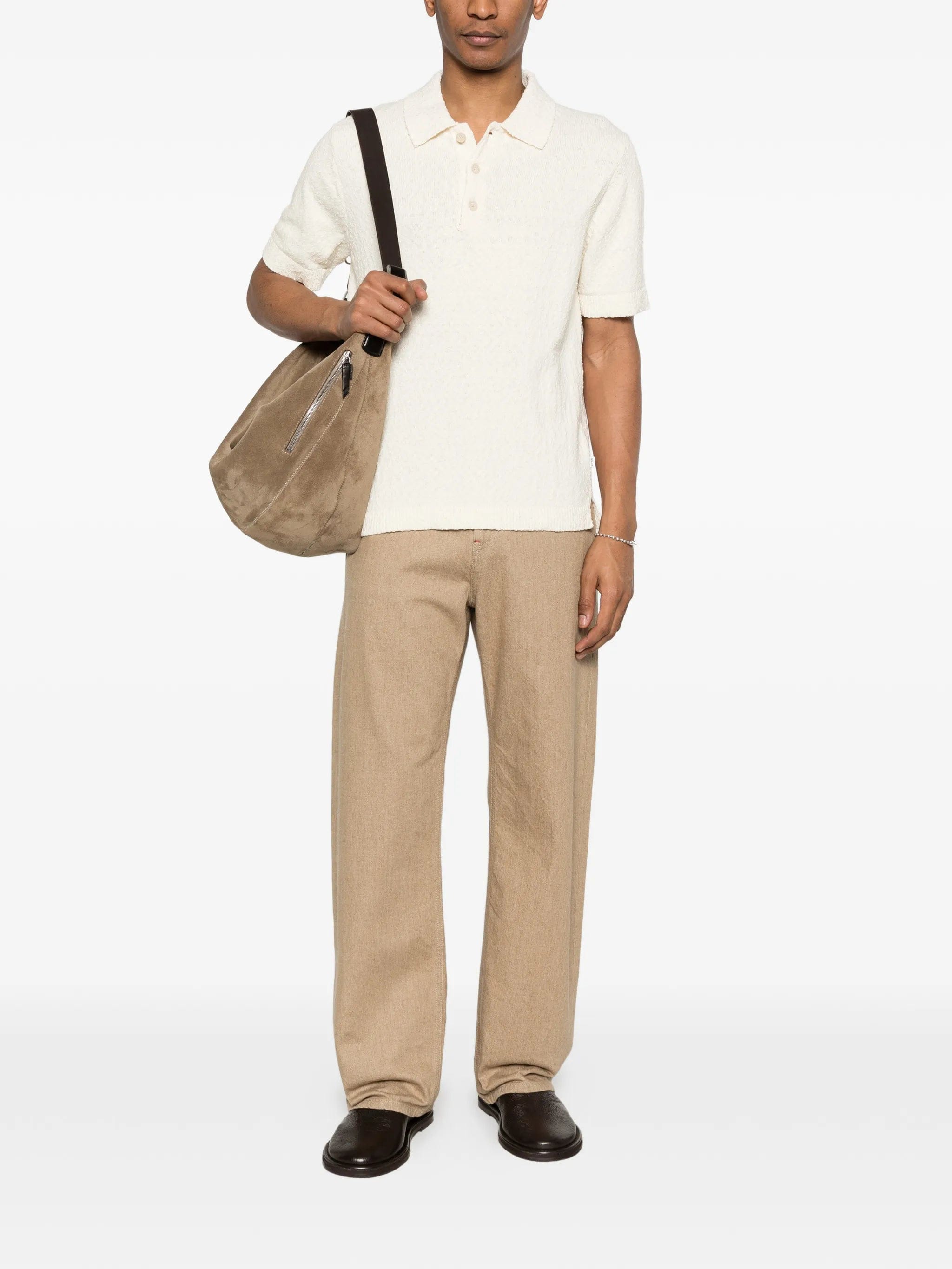 NN07 Randy textured polo shirt