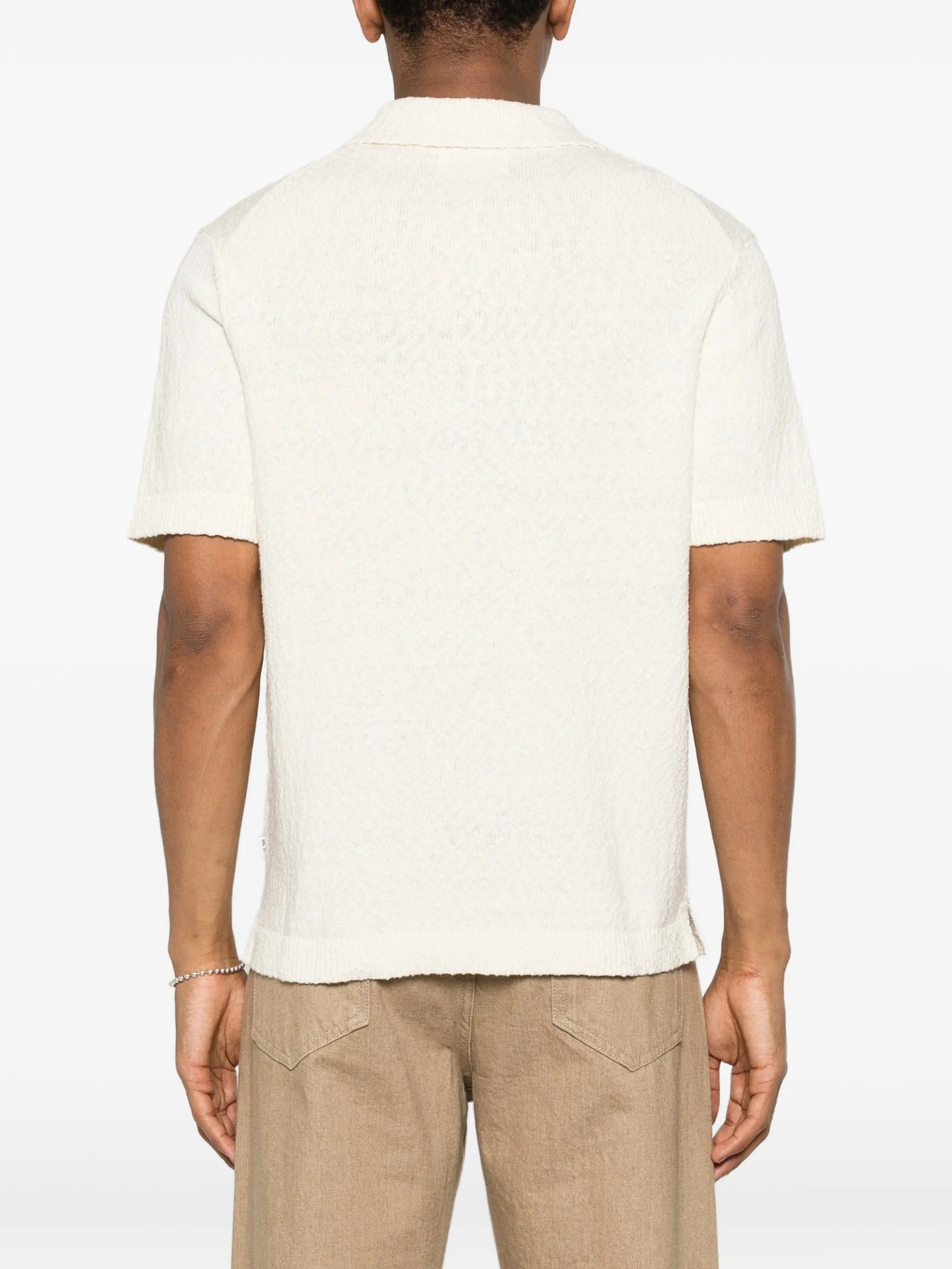 NN07 Randy textured polo shirt