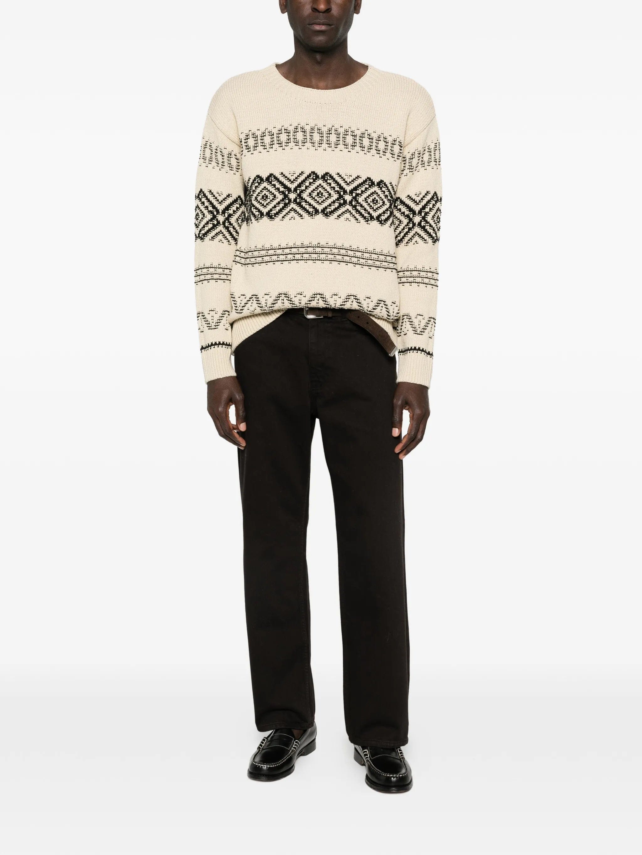 NN07 Todd 60029 long - sleeve crew neck sweater