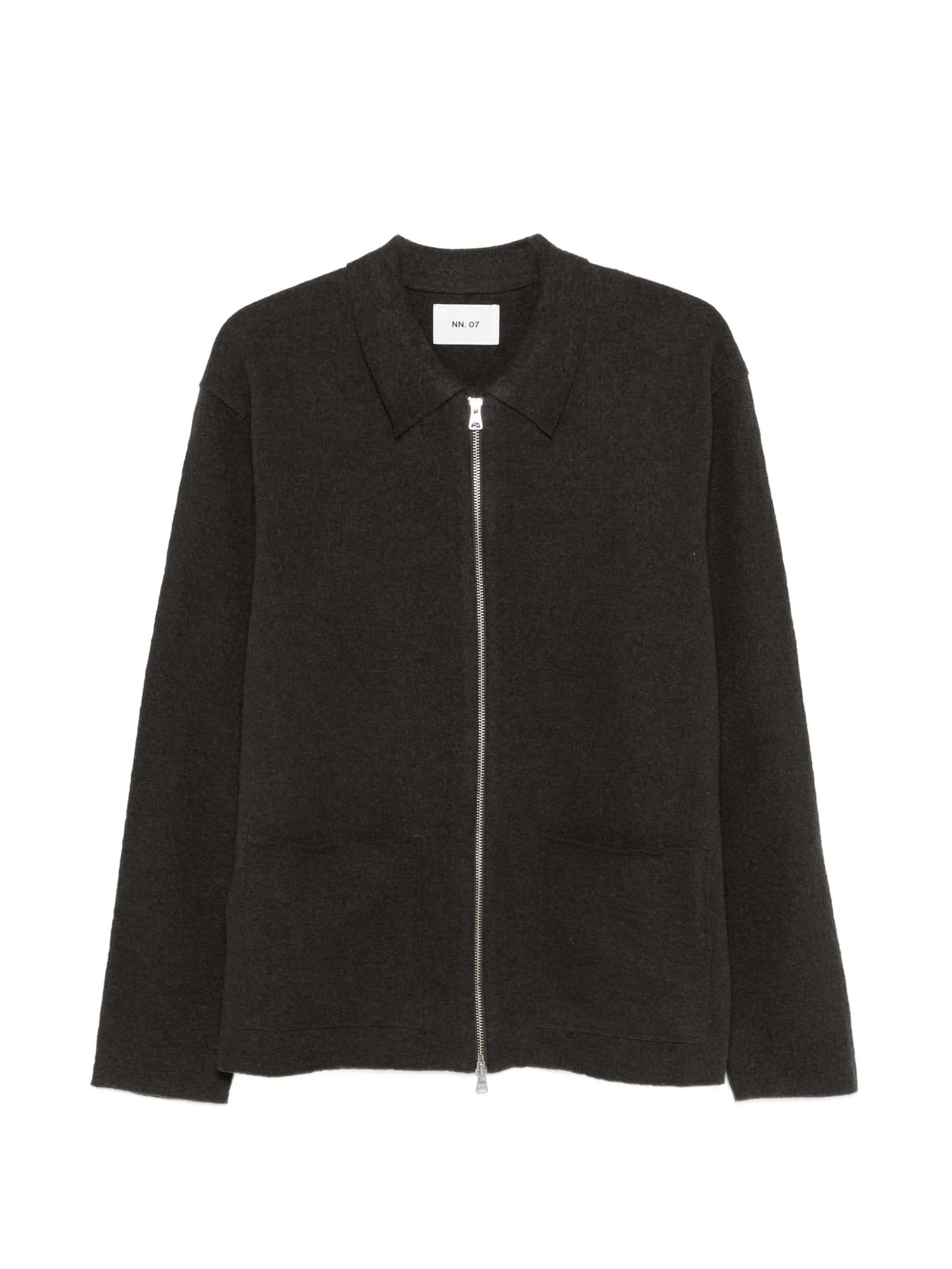 NN07 Jonas 6398 zipped cardigan