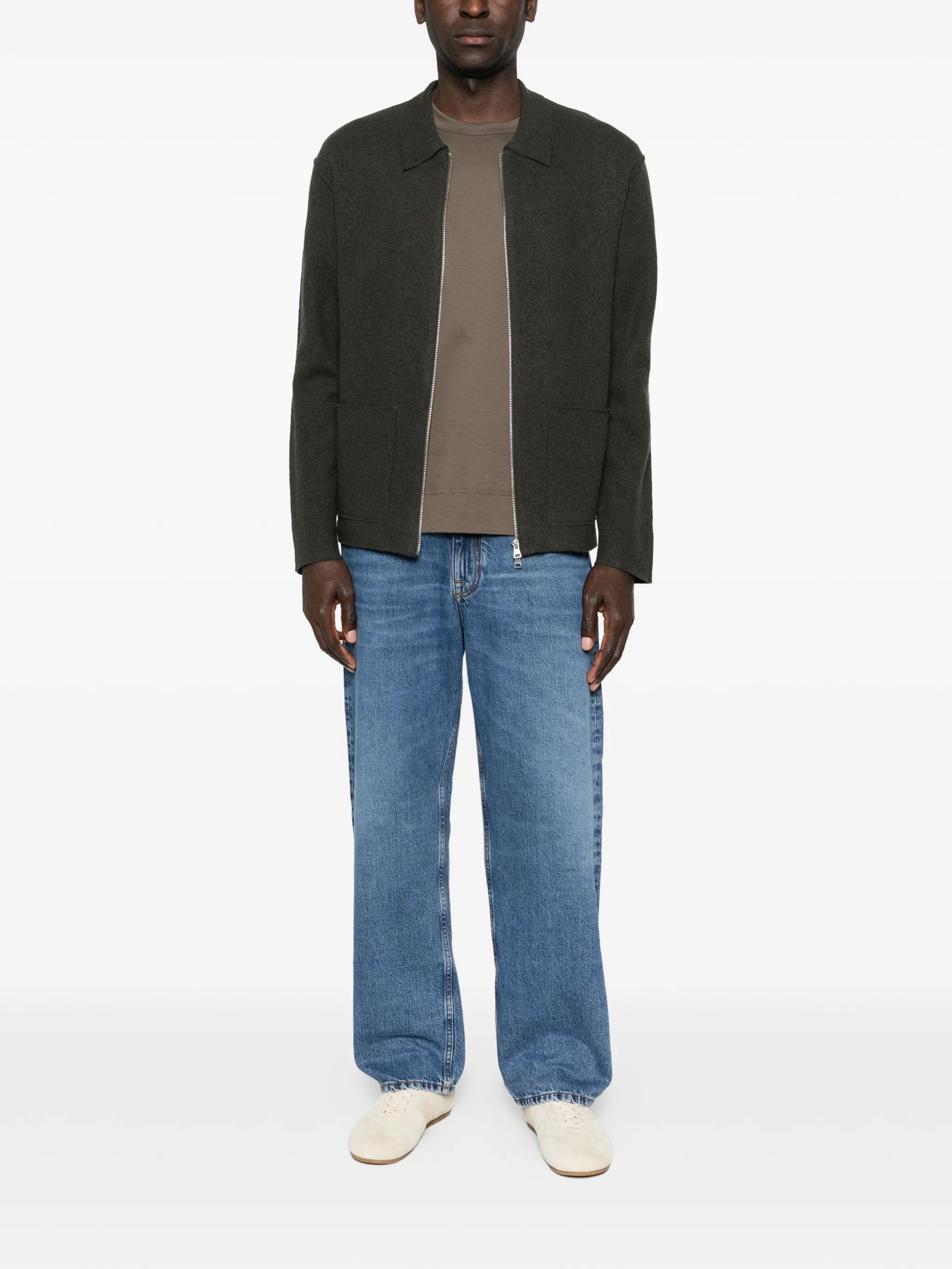 NN07 Jonas 6398 zipped cardigan