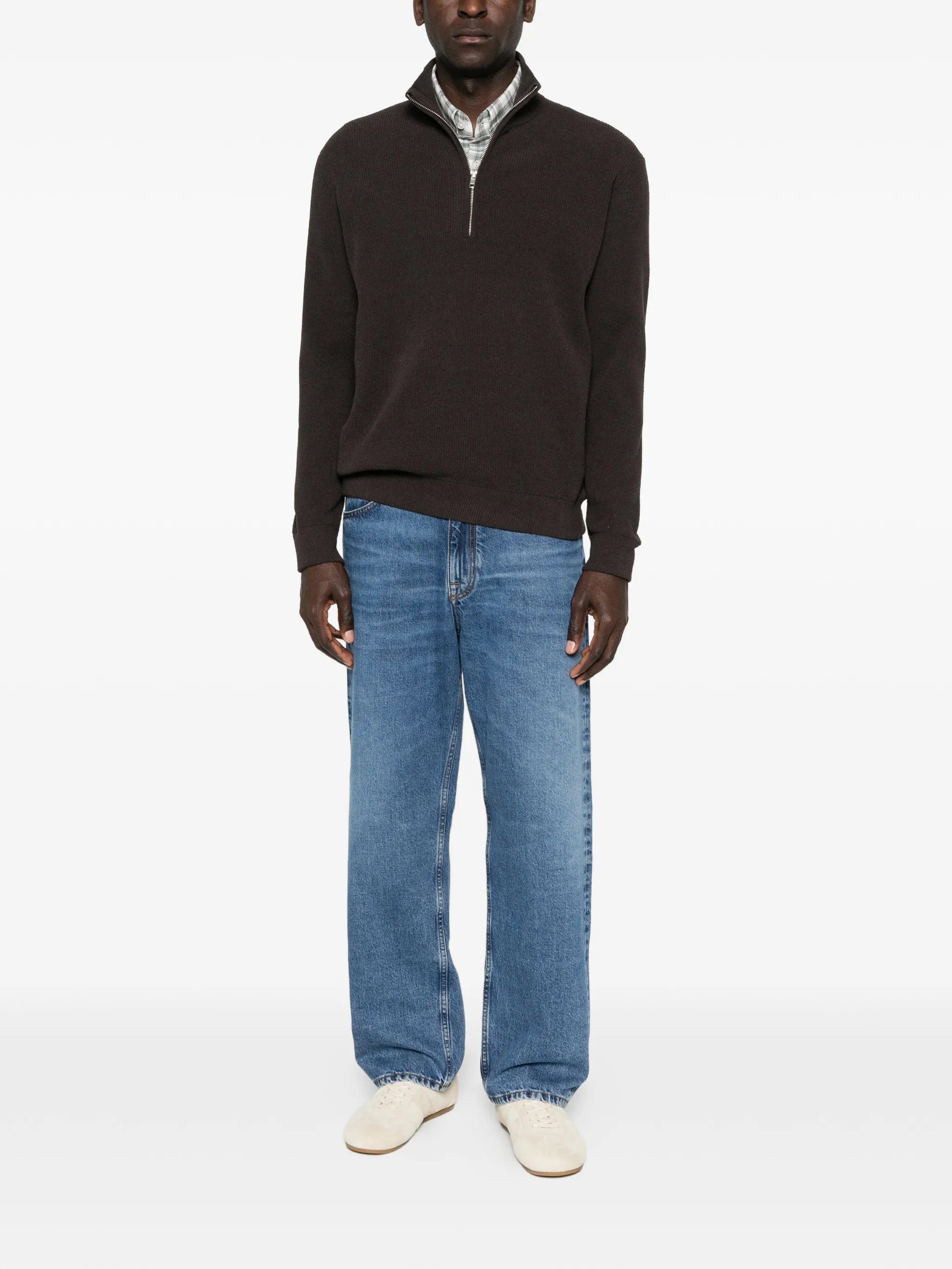 NN07 Danny 6429 half - zip sweater