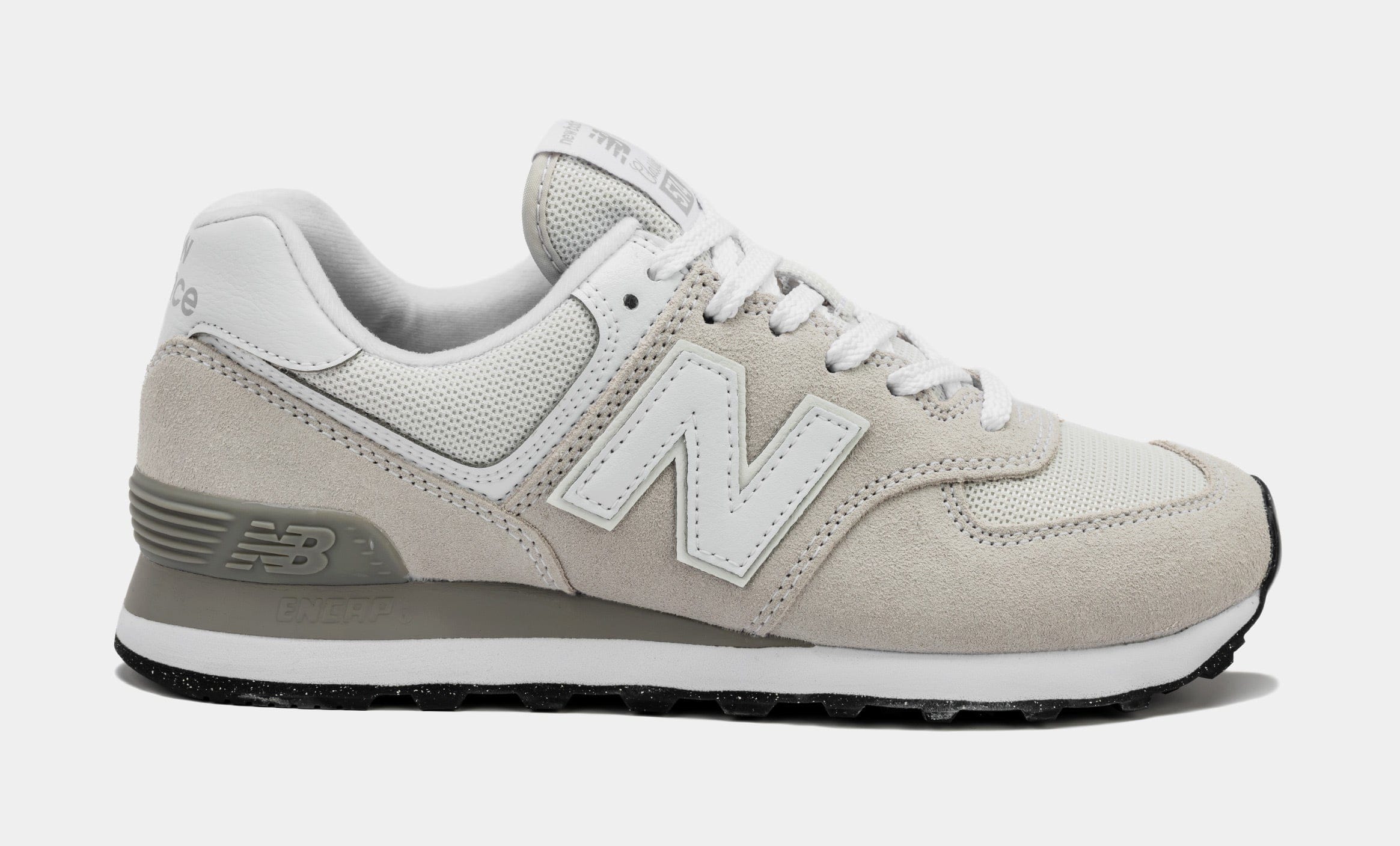Newbalance 574 Core Womens Lifestyle Shoes (Beige/White)