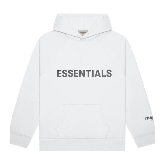 FOG Essentials Pullover Hoodie Applique Logo White