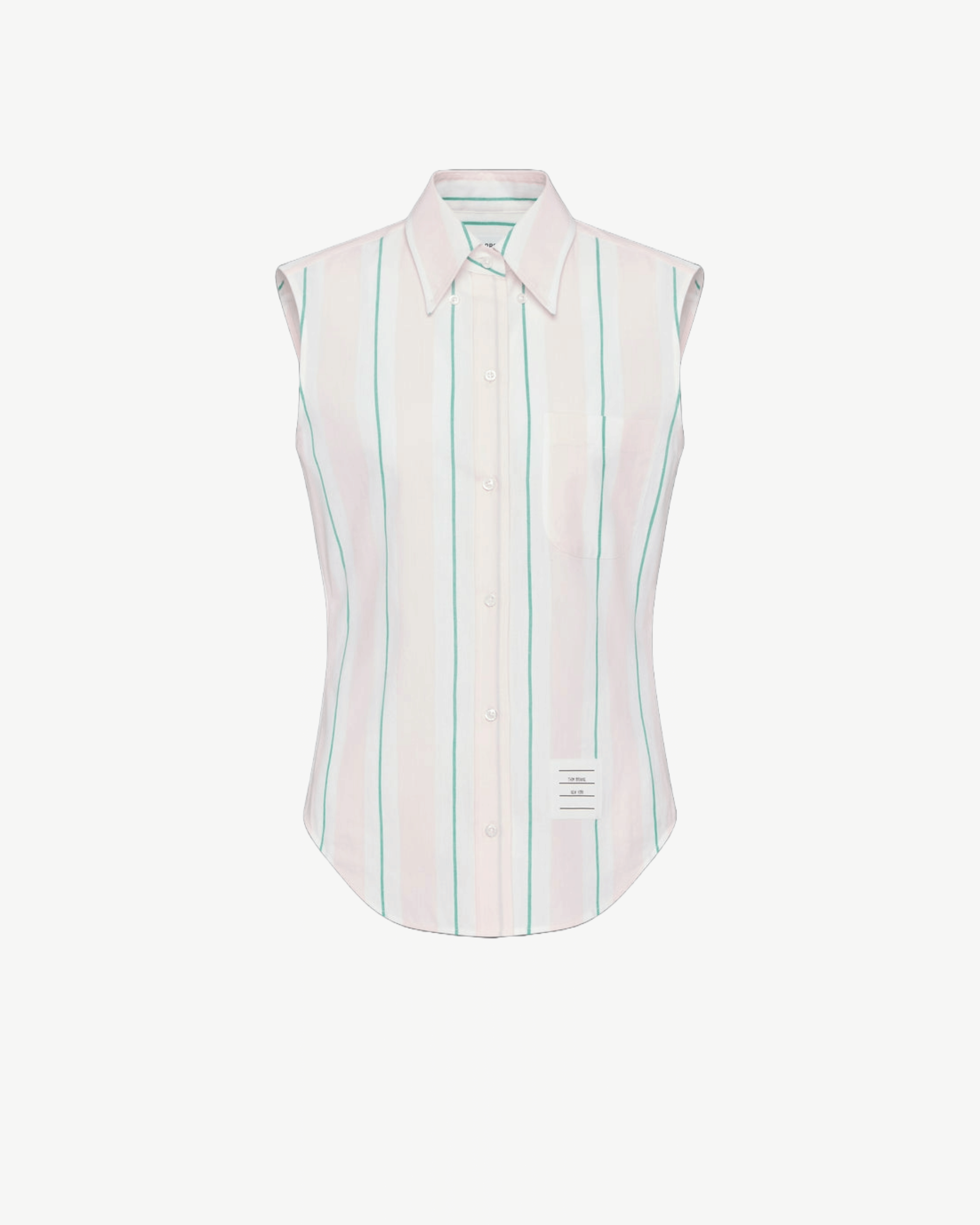 Thom Browne - Women's Sleeveless Classic Button Down - (Pink)