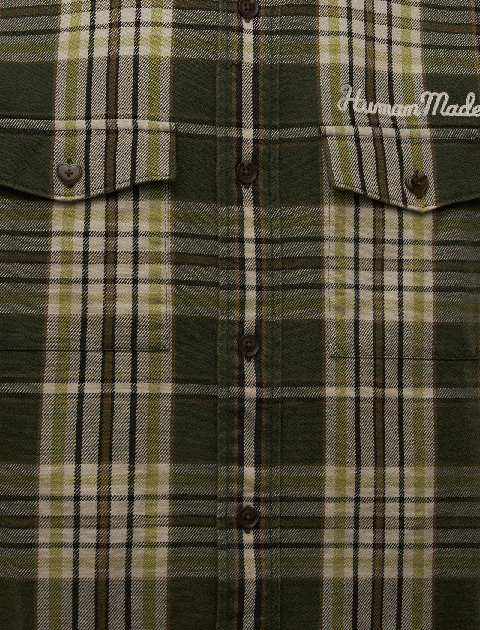 HUMAN MADE CHECK SHIRT