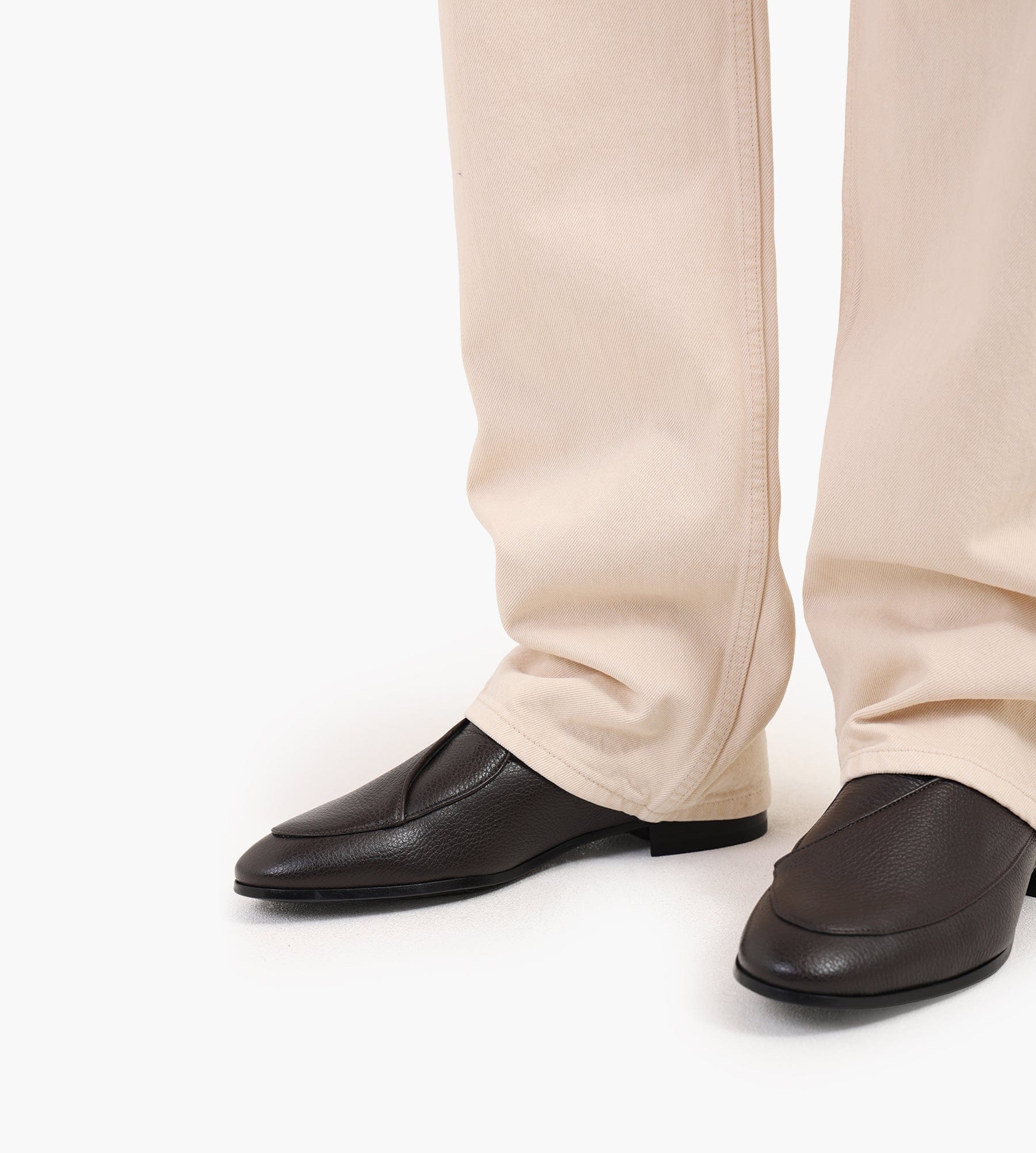 Drôle de Monsieur Jean Straight Beige Sand