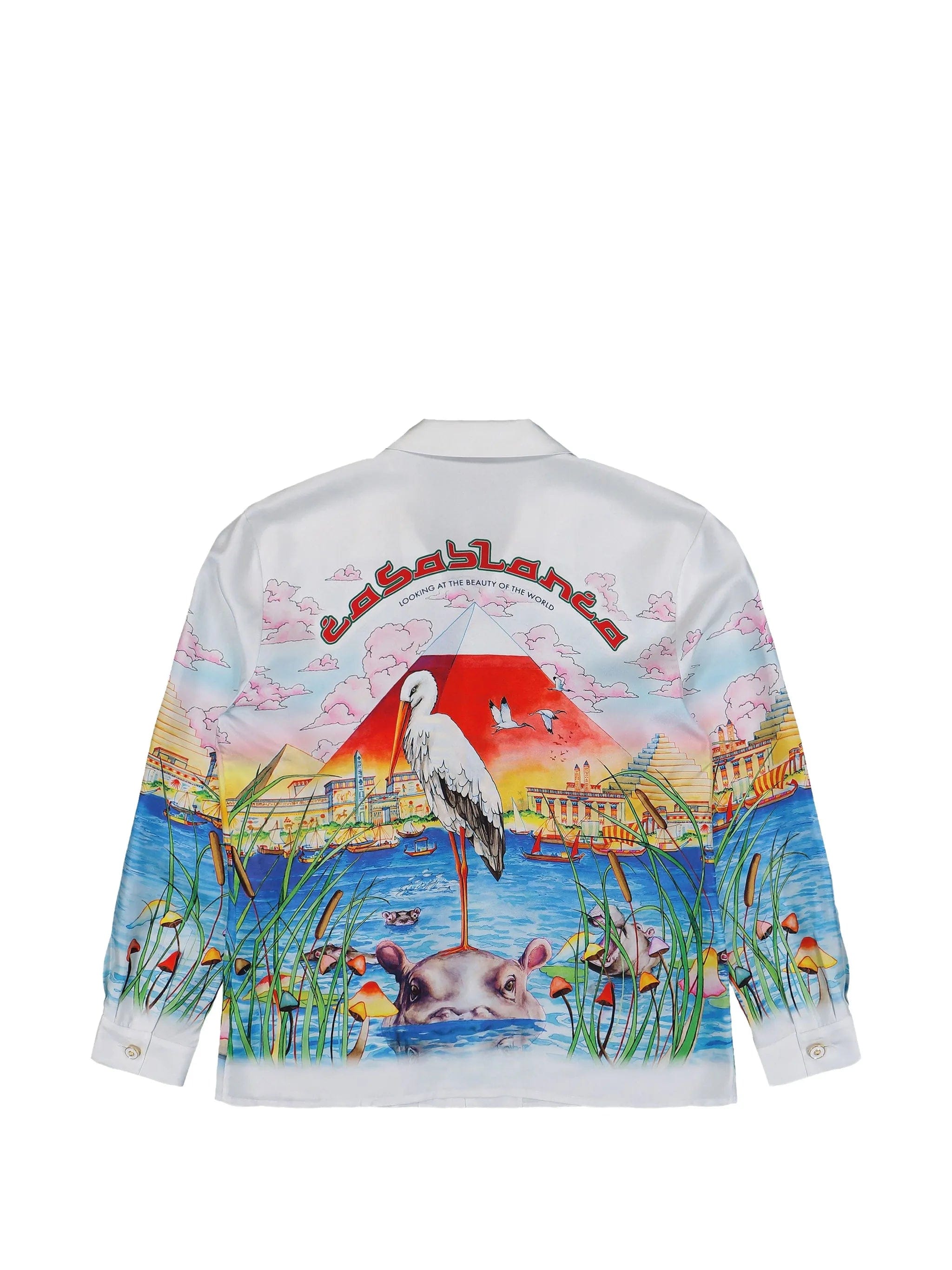 Casablanca Egypt As It Was Cuban - collar shirt