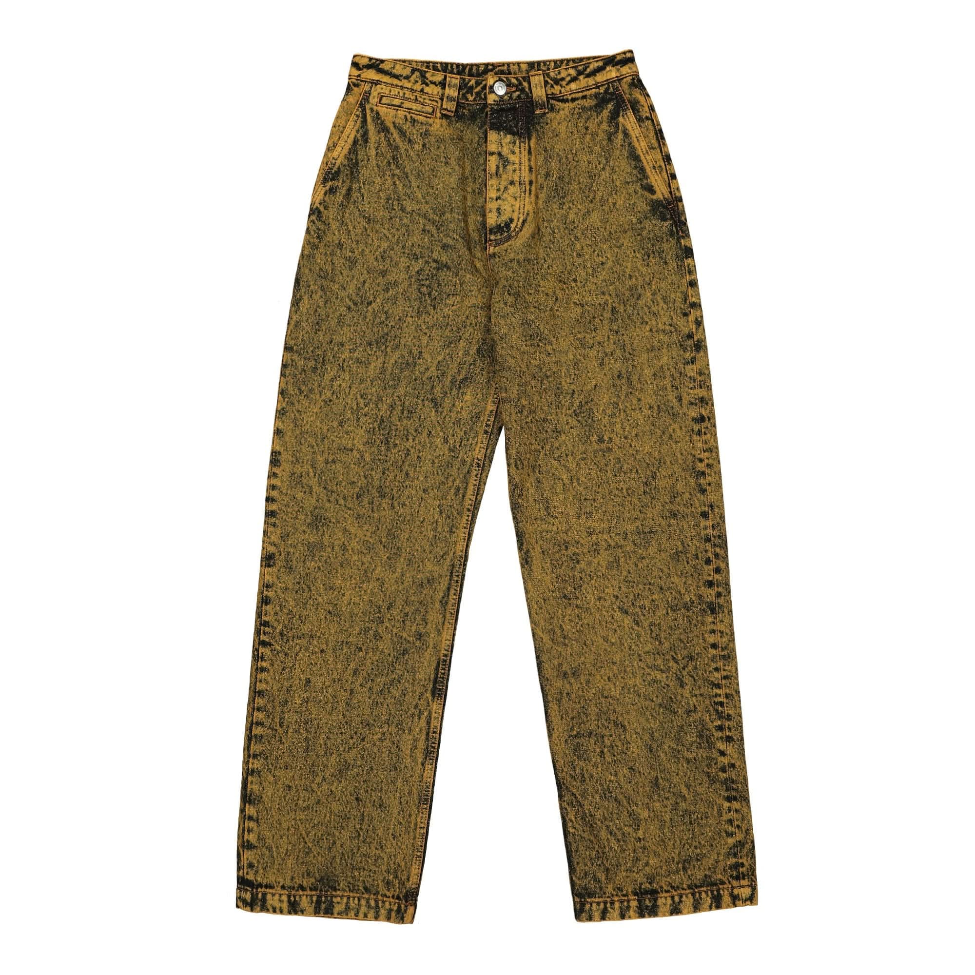 Marni Marble Dyed Cotton Denim Trousers