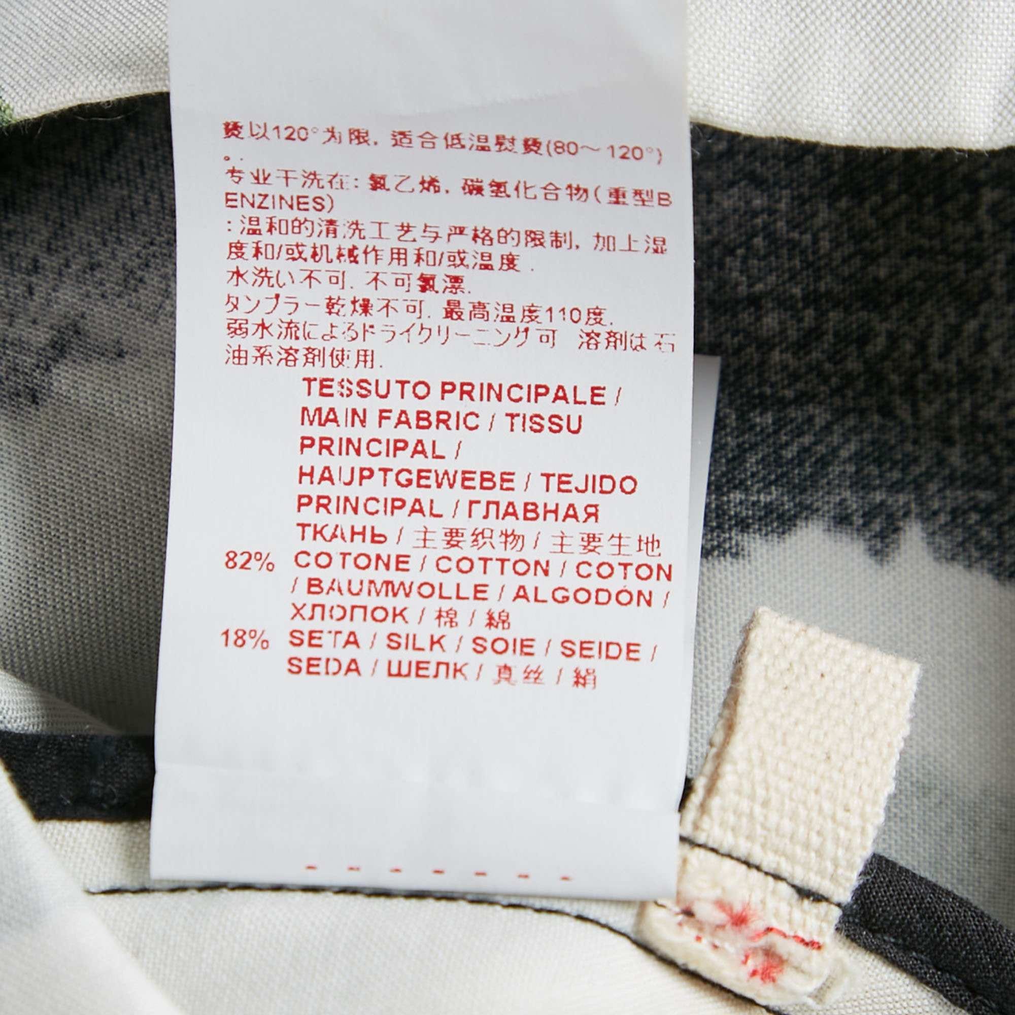 Marni Black Printed Cotton Mini Skirt