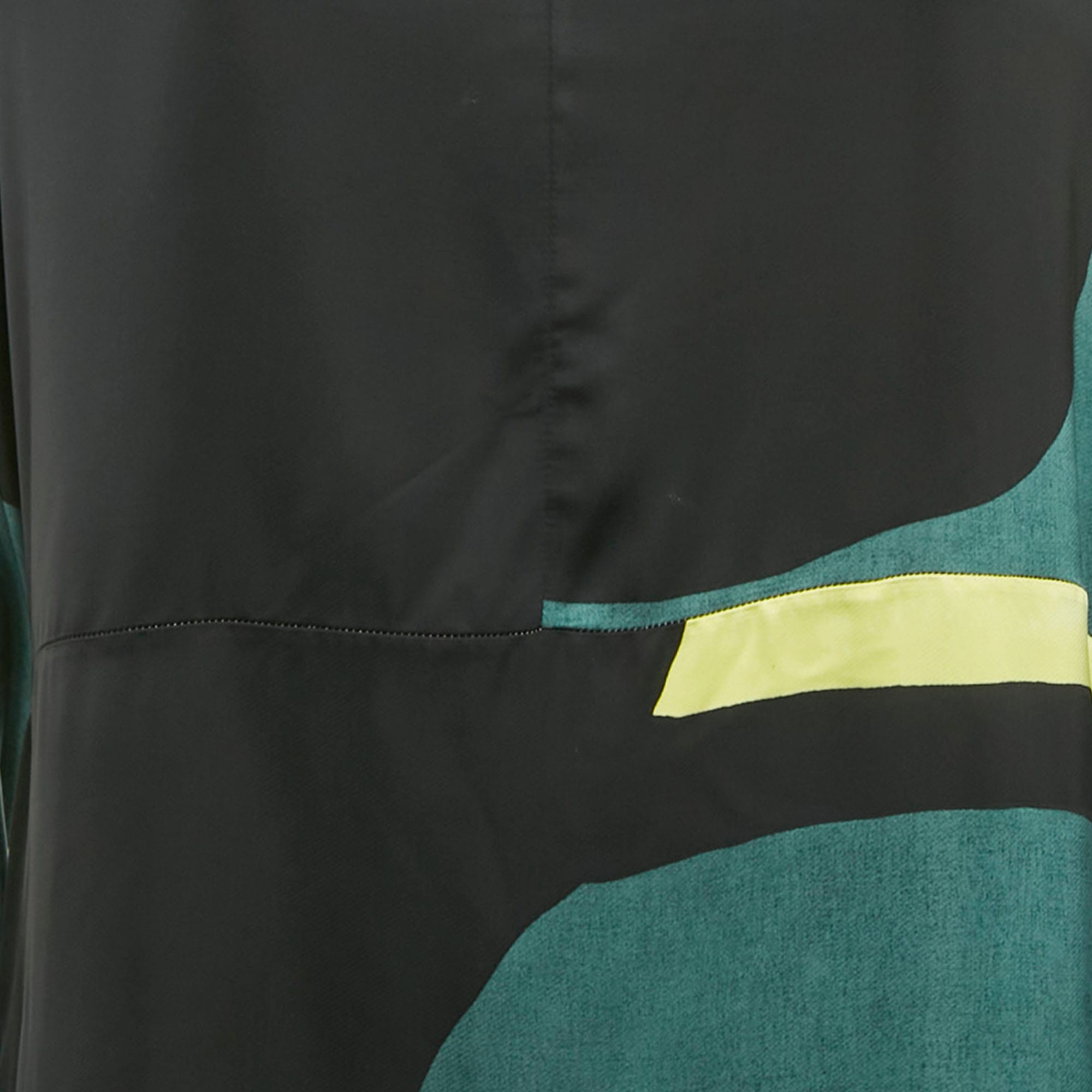Marni Multicolor Satin Shift Dress
