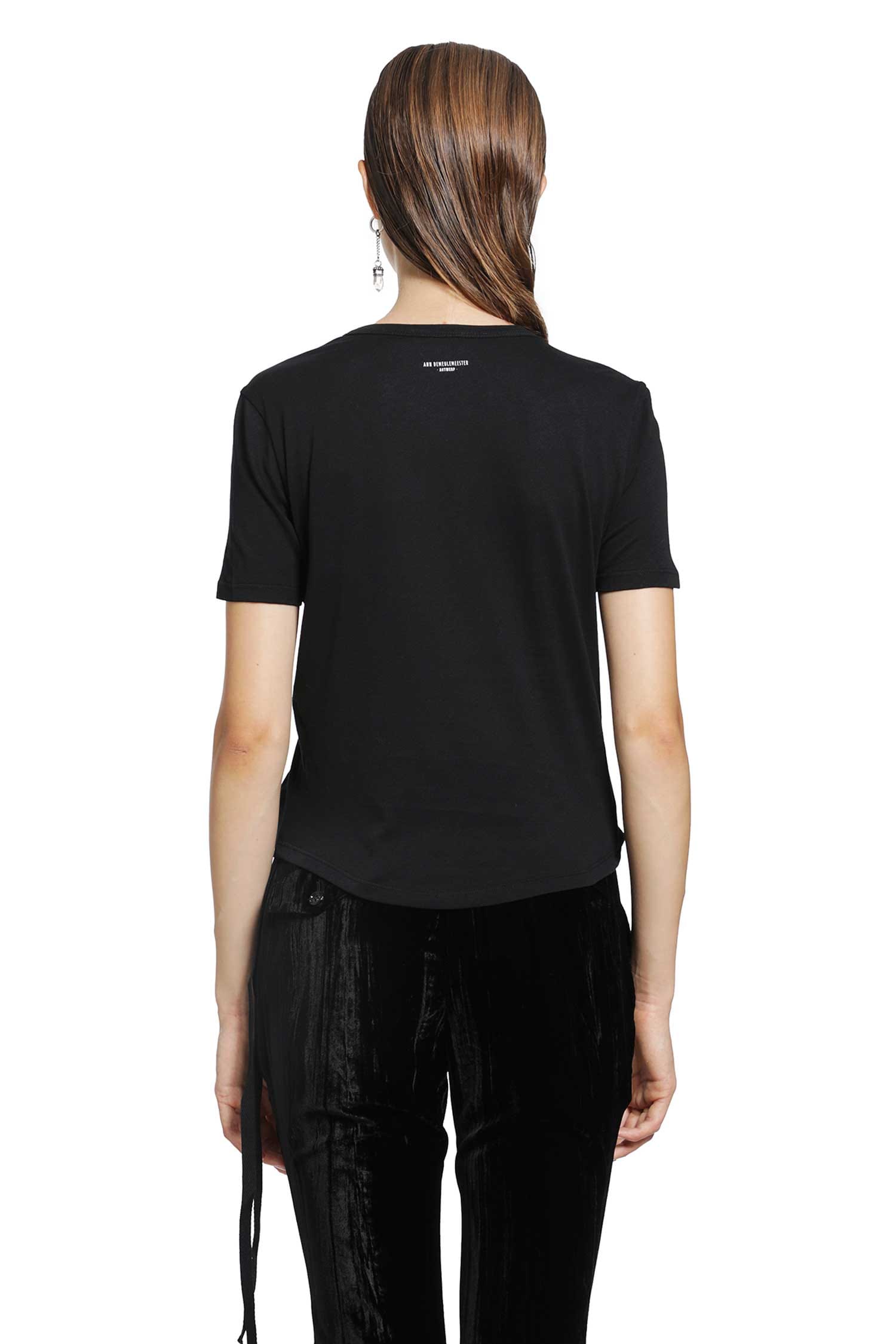 ANN Demeulemeester Floor 'Lovers Forever' Micro T - Shirt
