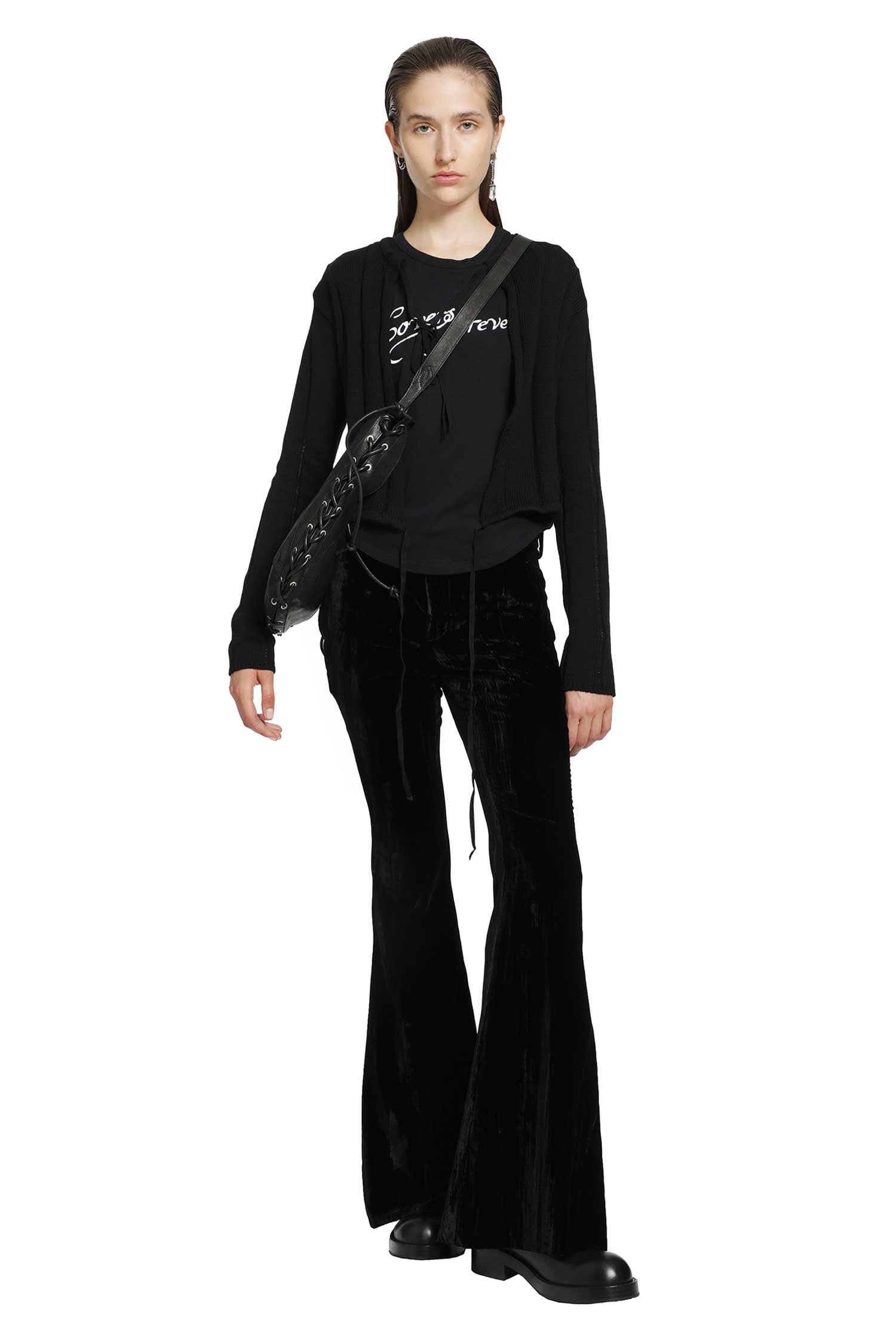ANN Demeulemeester Floor 'Lovers Forever' Micro T - Shirt