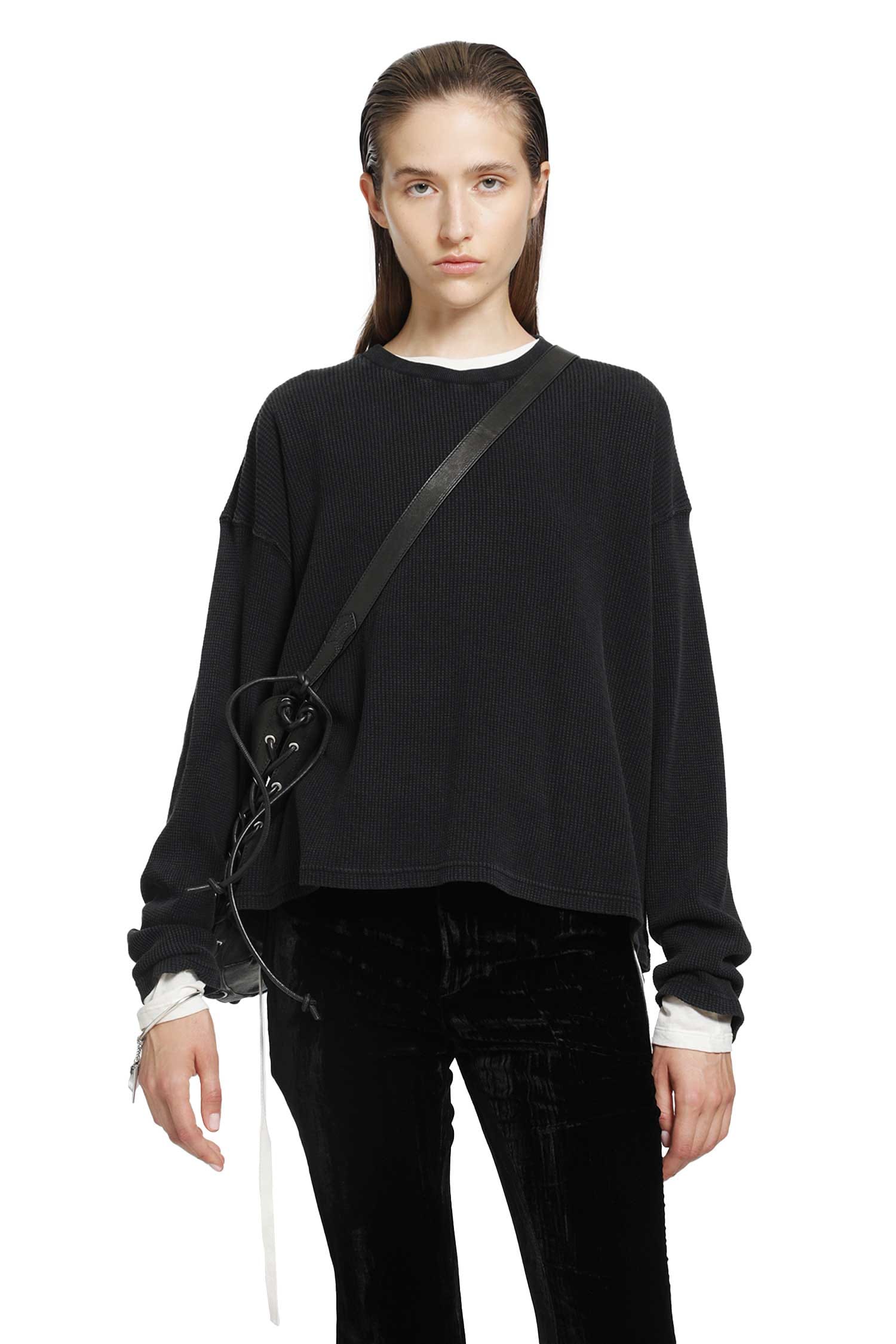 ANN Demeulemeester Nikita Printed Long Sleeve T - shirt