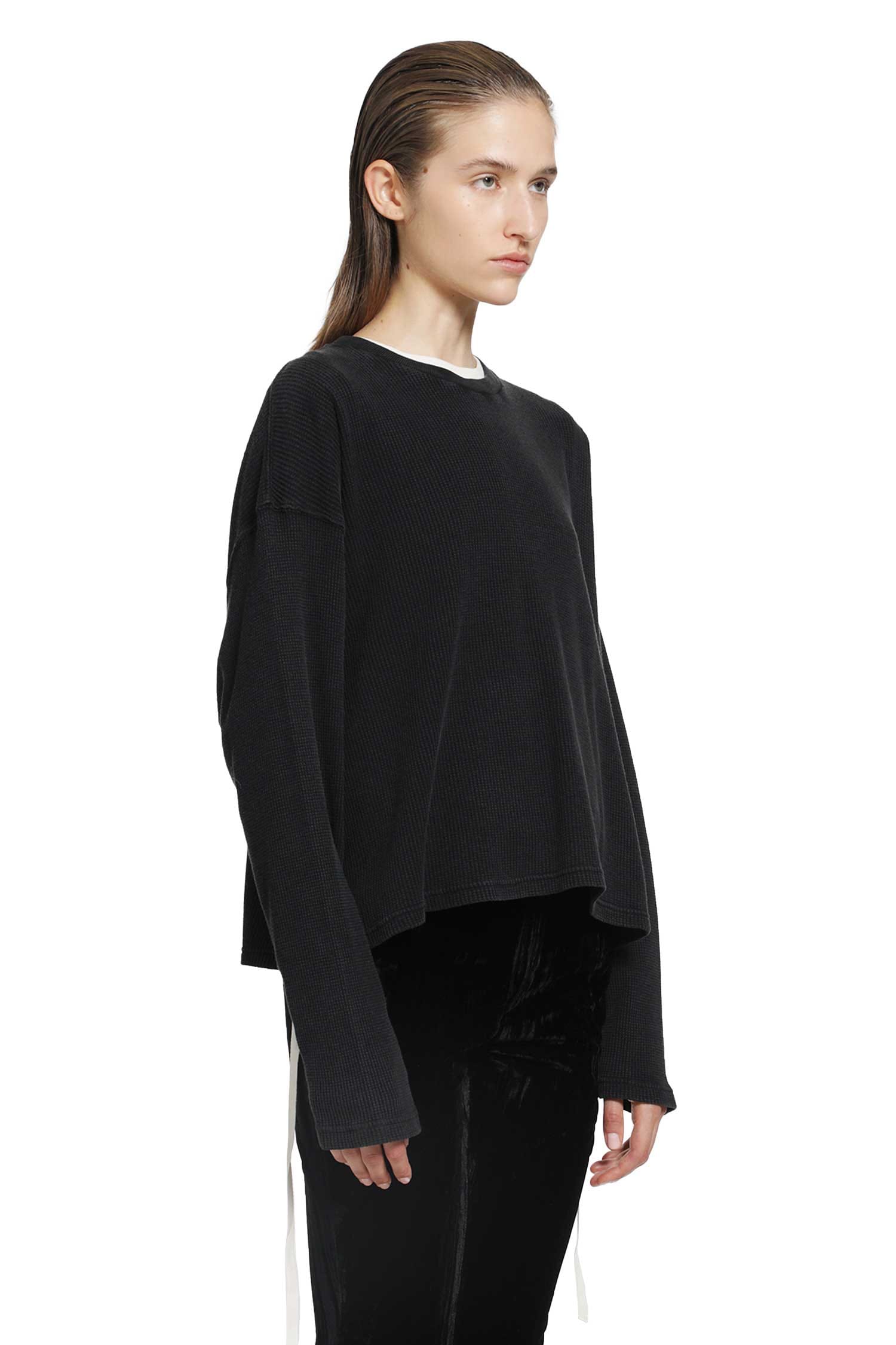 ANN Demeulemeester Nikita Printed Long Sleeve T - shirt