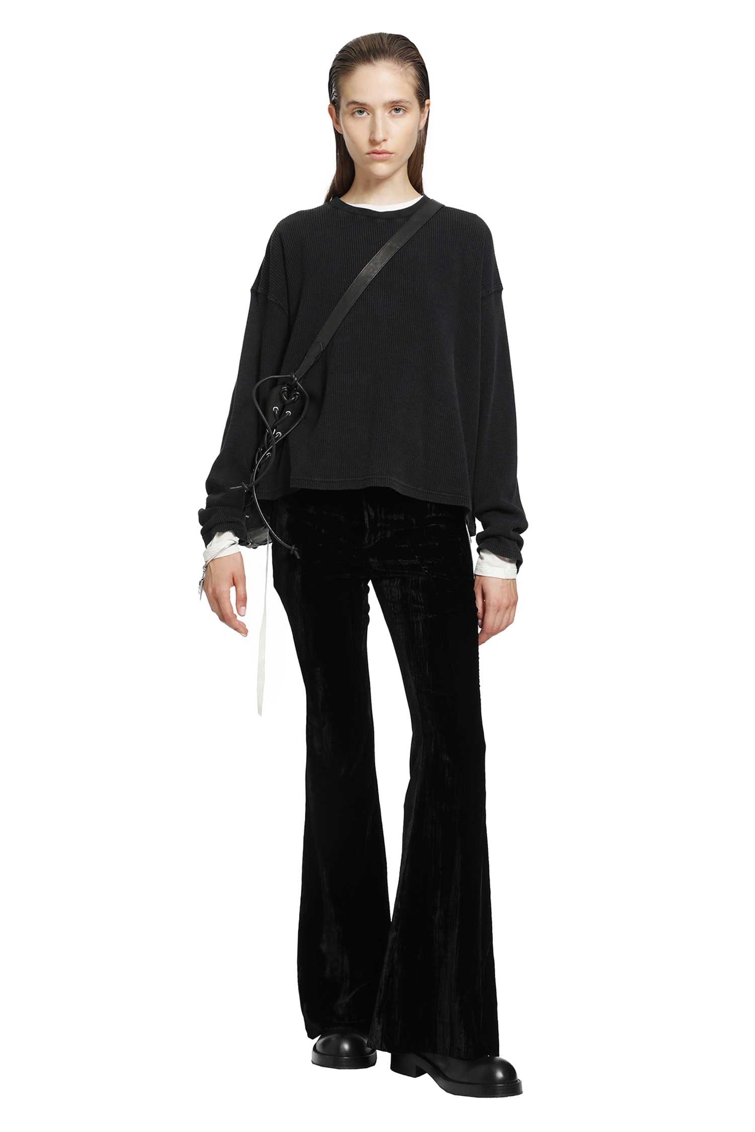 ANN Demeulemeester Nikita Printed Long Sleeve T - shirt