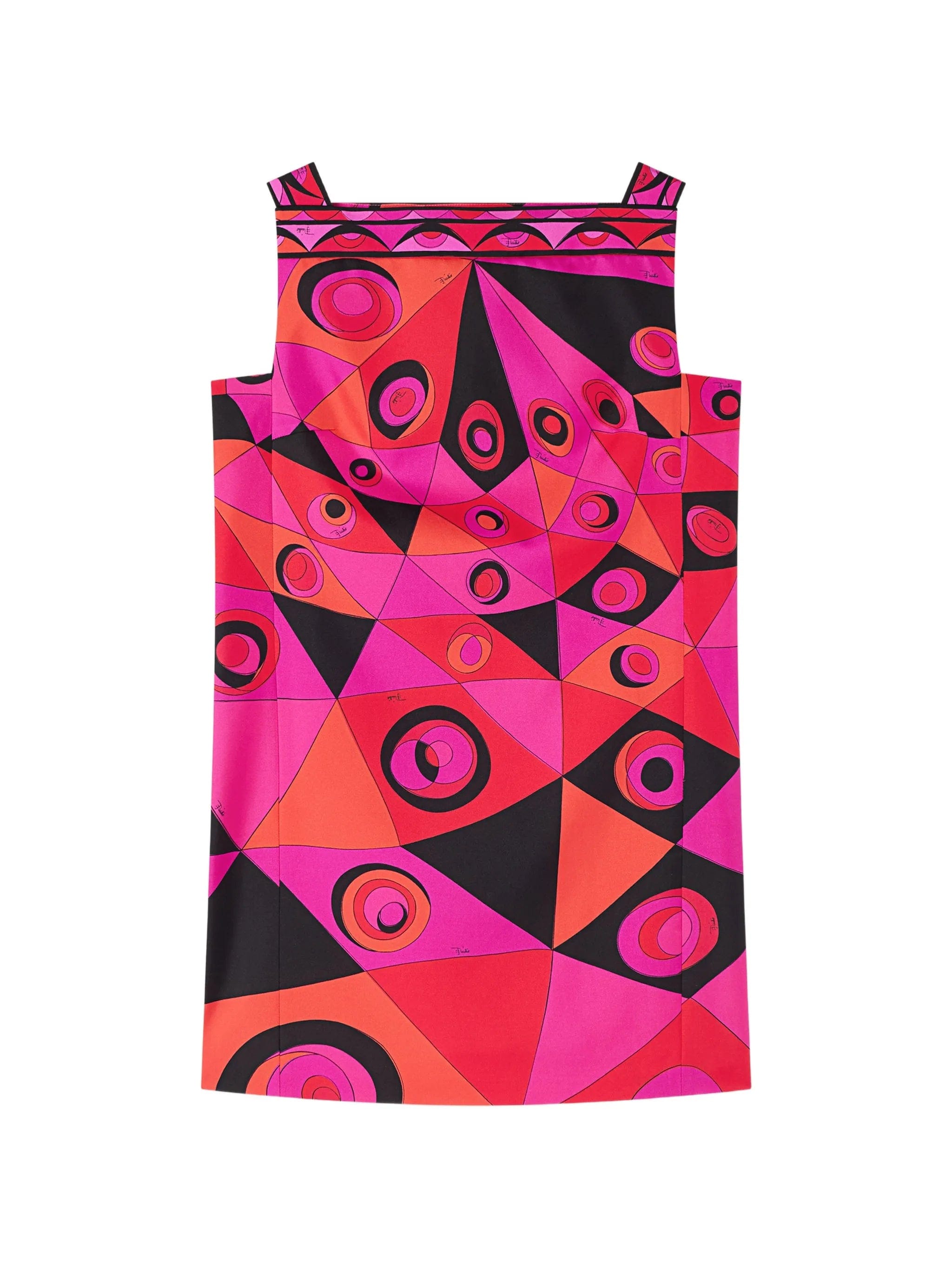 PUCCI Occhi - print silk dress