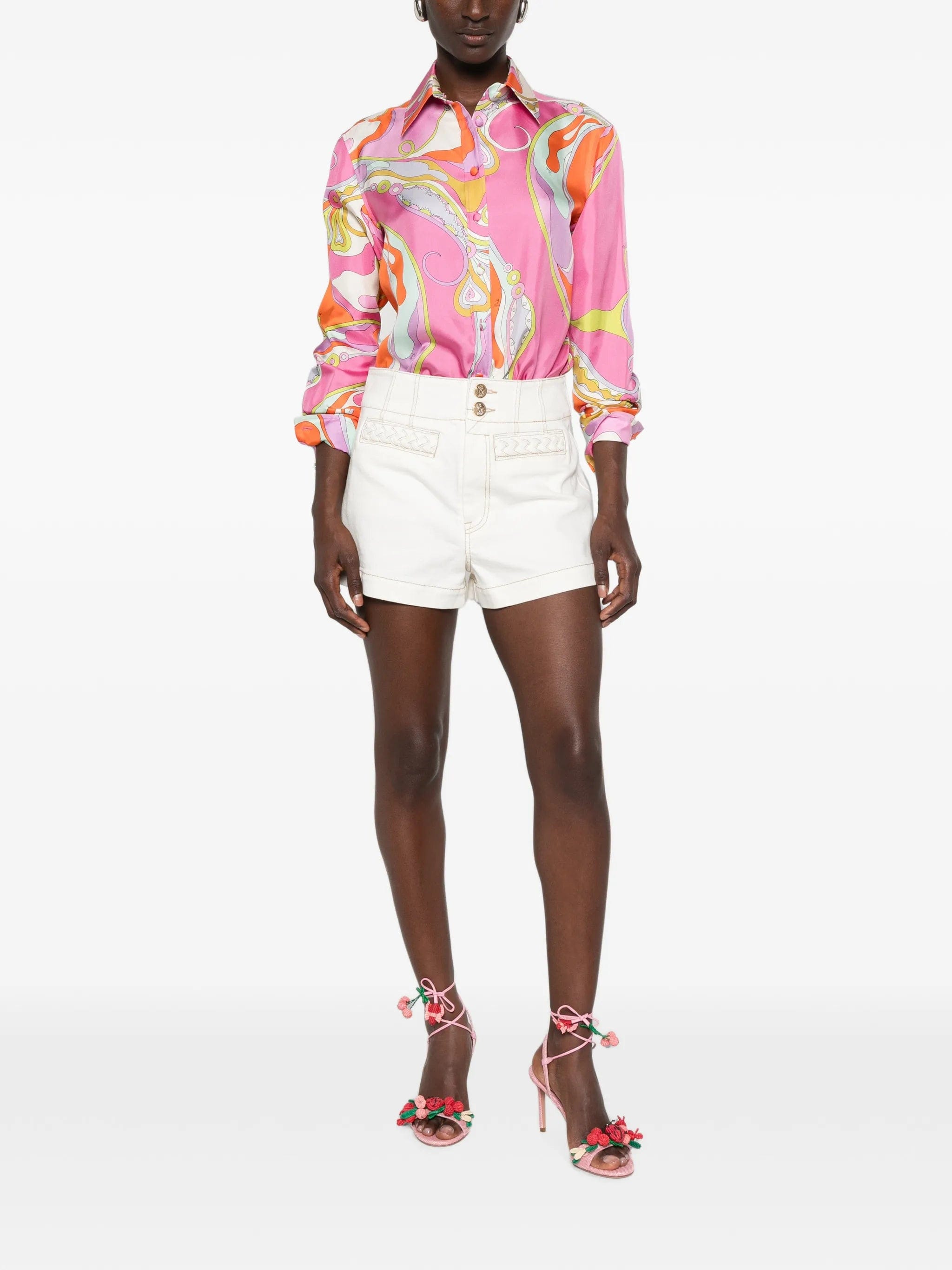 PUCCI abstract - print shirt