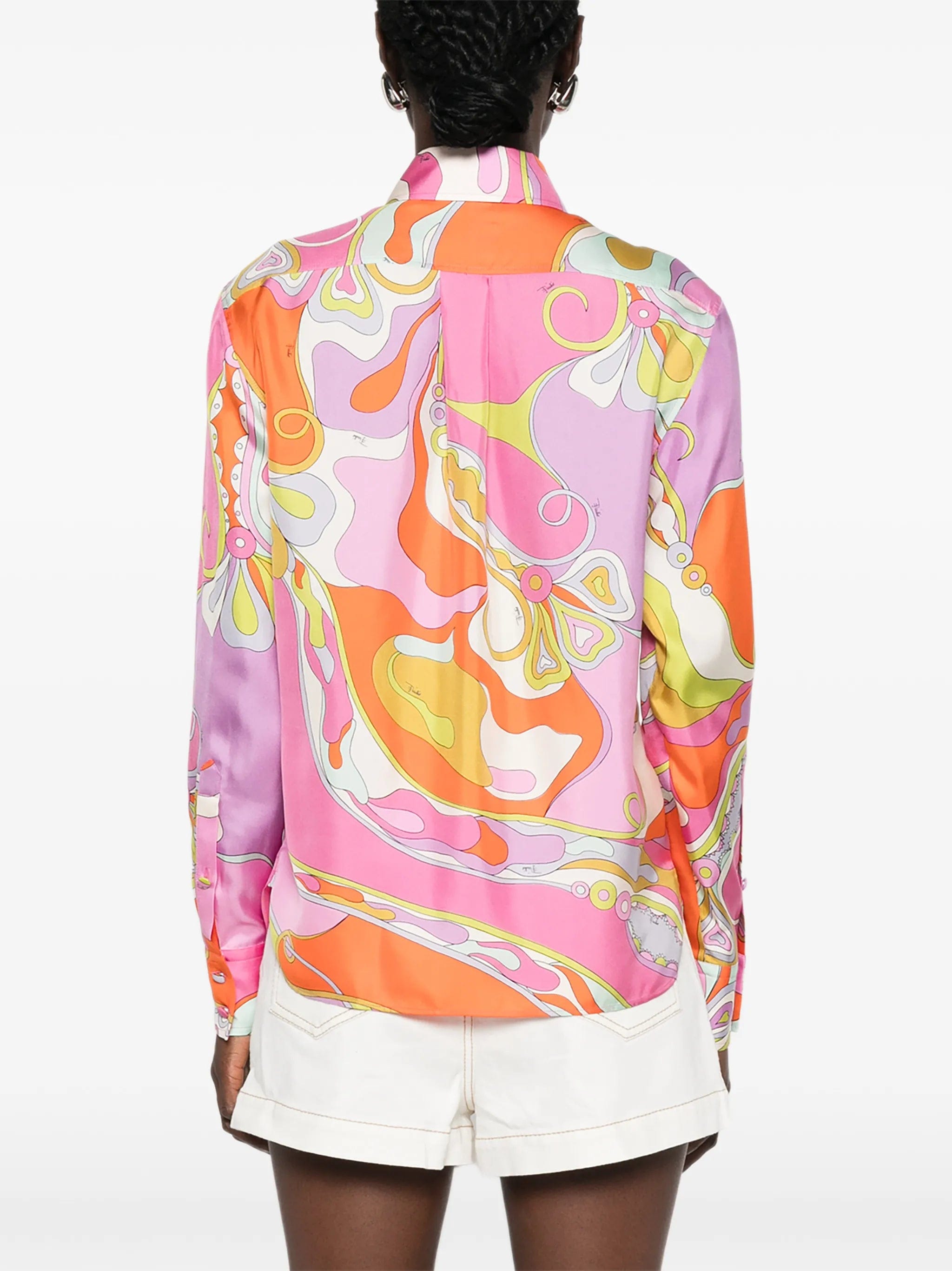 PUCCI abstract - print shirt