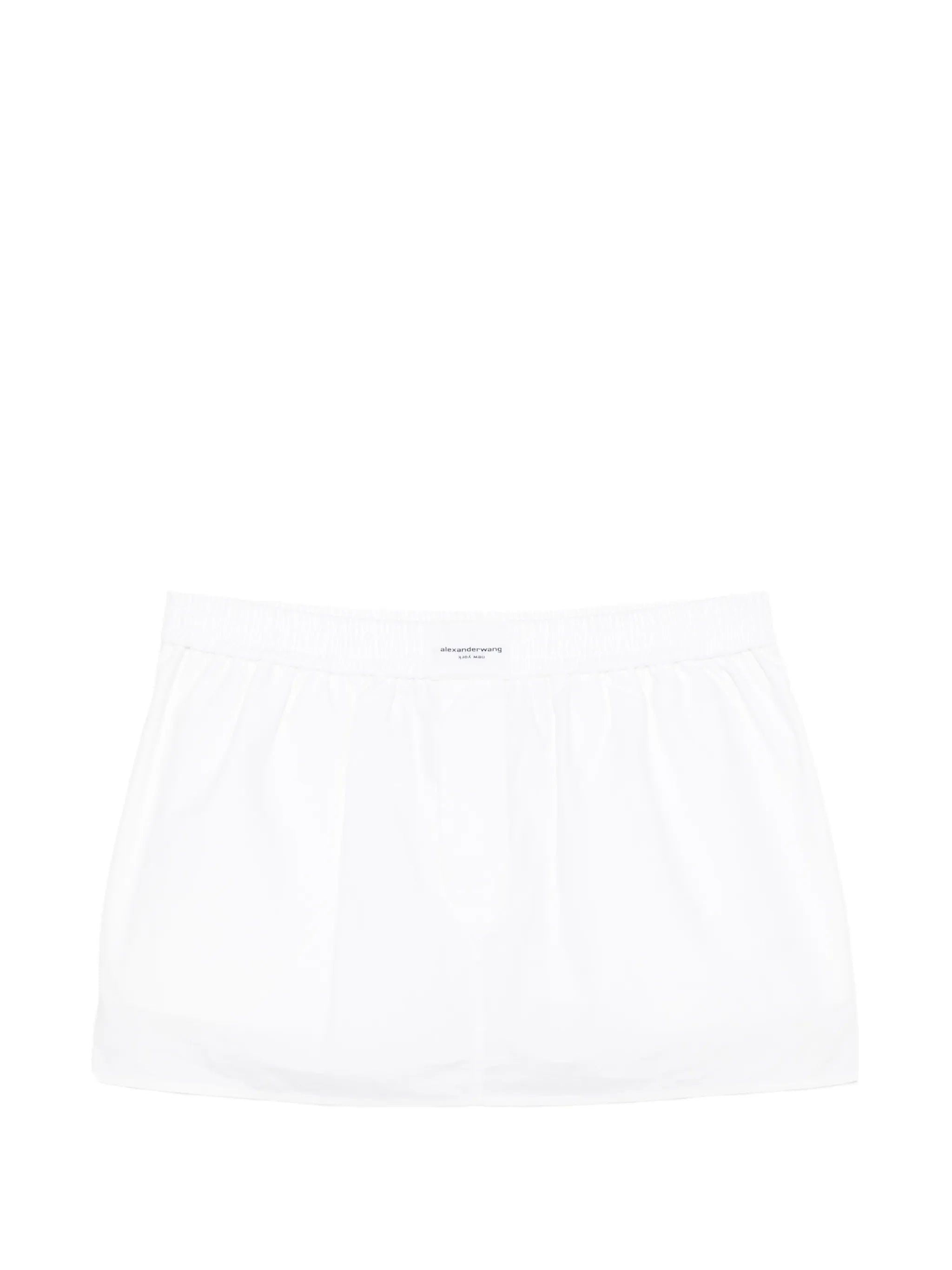 Alexander Wang mini logo - patch boxer - style shorts