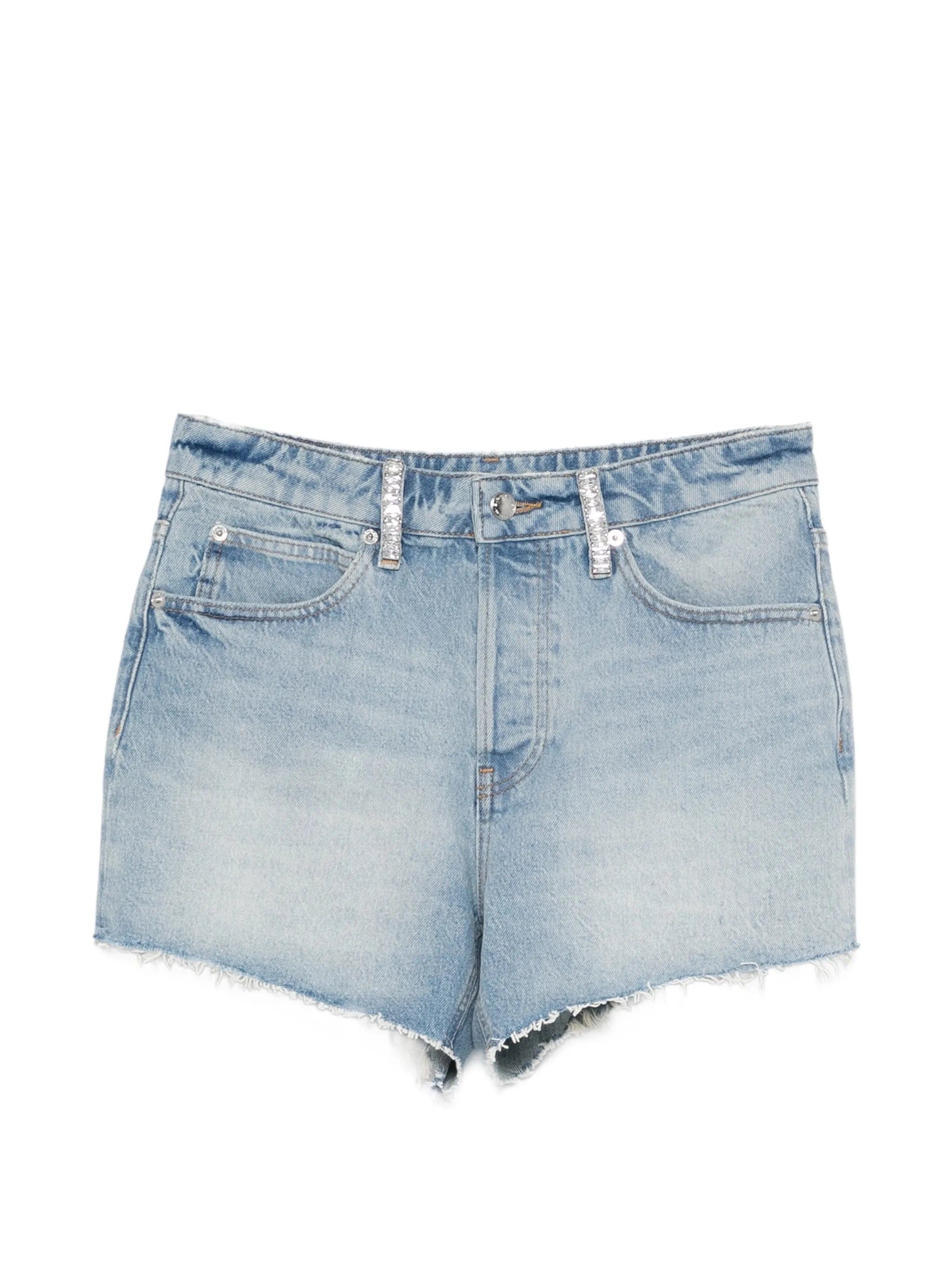 Alexander Wang five - pocket belt - loop shorts