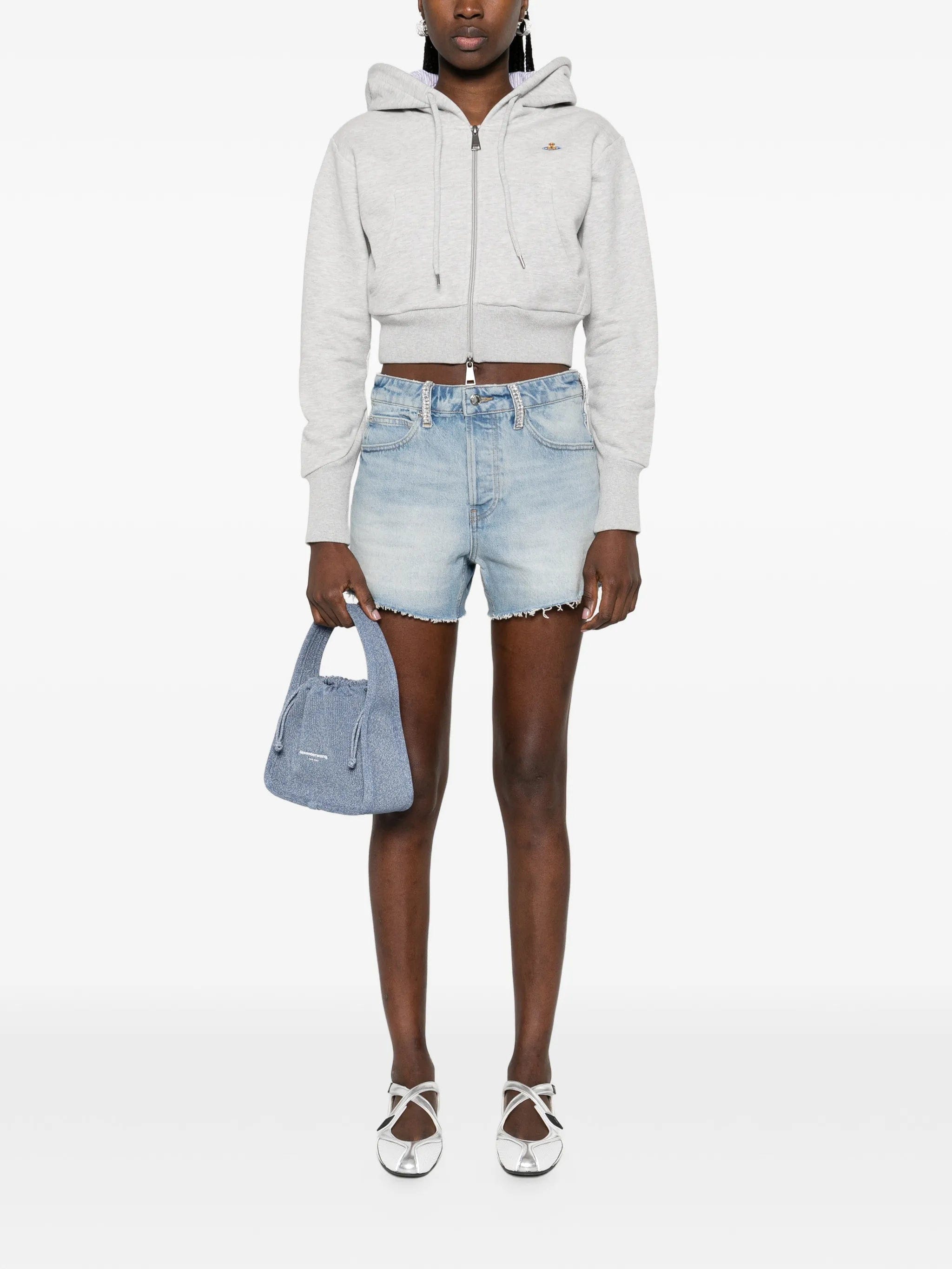 Alexander Wang five - pocket belt - loop shorts