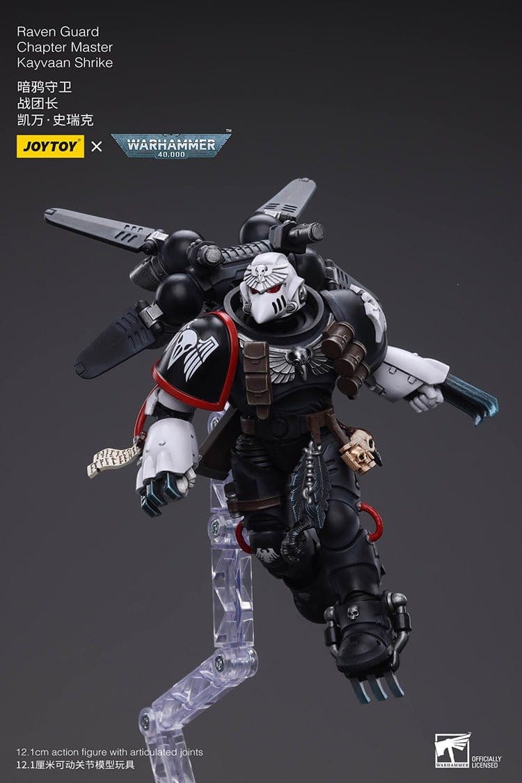 Joytoy Pre order Joytoy Raven Guard Chapter Master Kayvaan Shrike