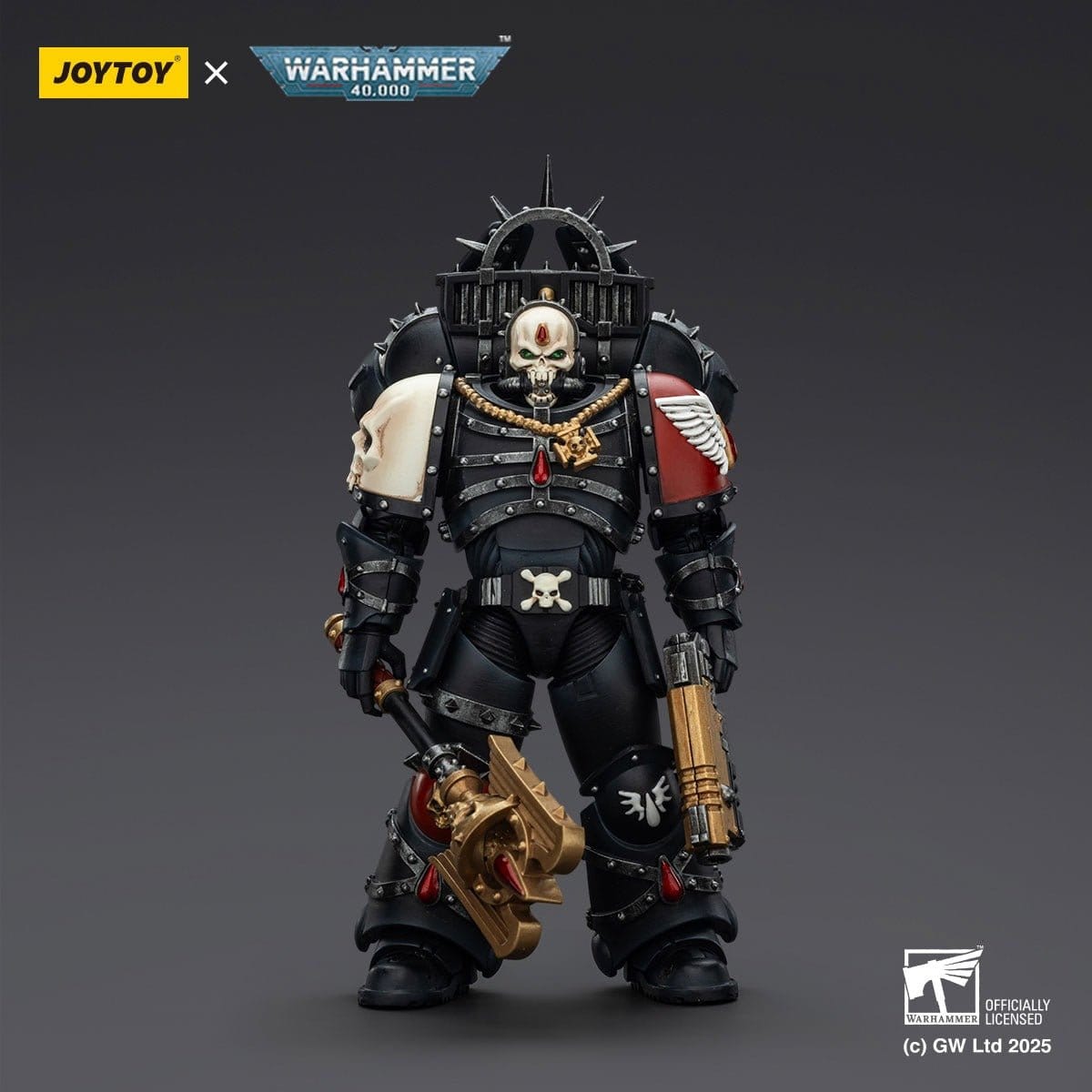 Joytoy Pre order Blood Angels Lemartes with Jump Pack, Blood Crozius and Absolver Bolt Pistol