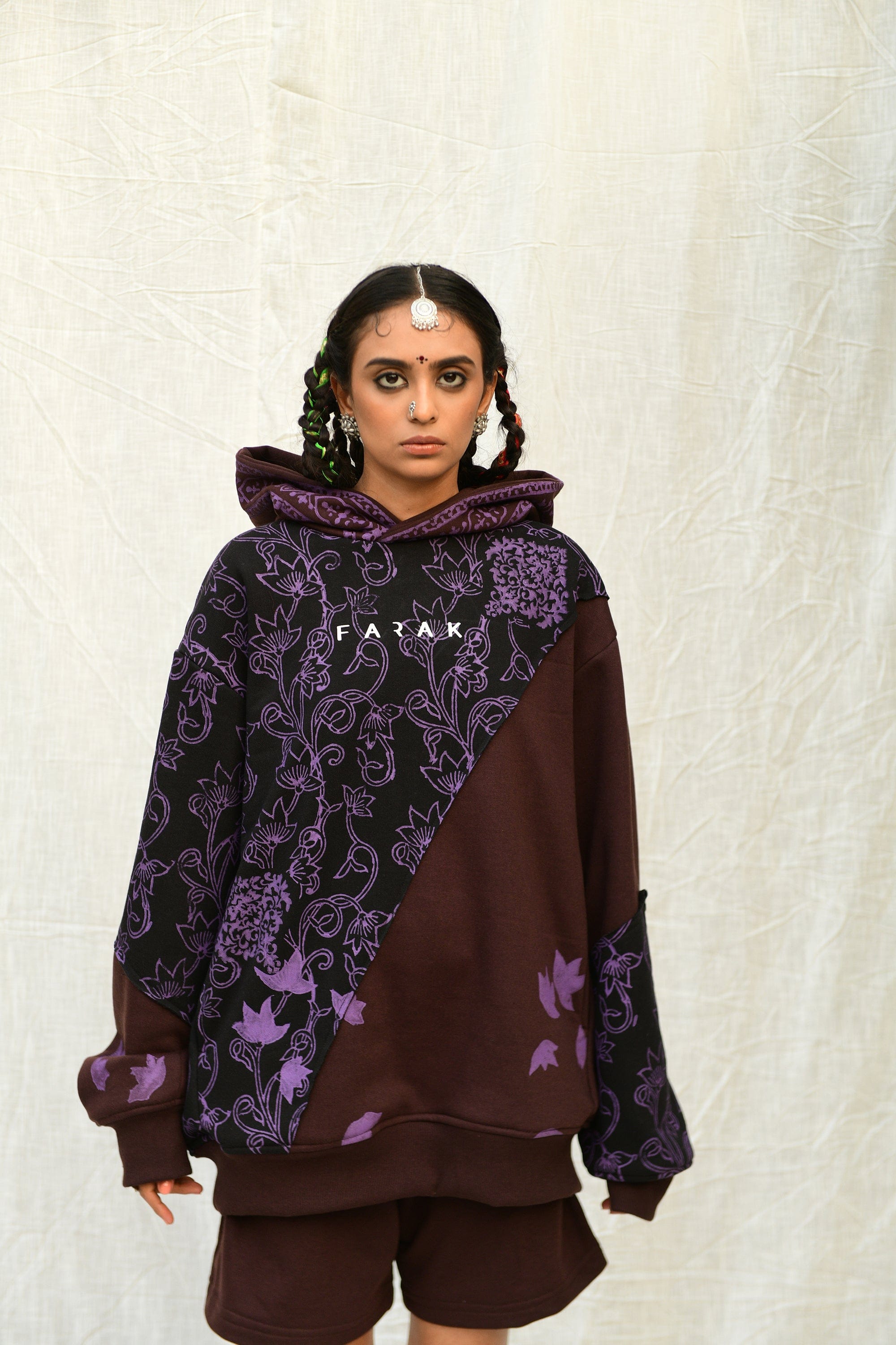 BLOCK Printed Vintage Purples - Hoodie