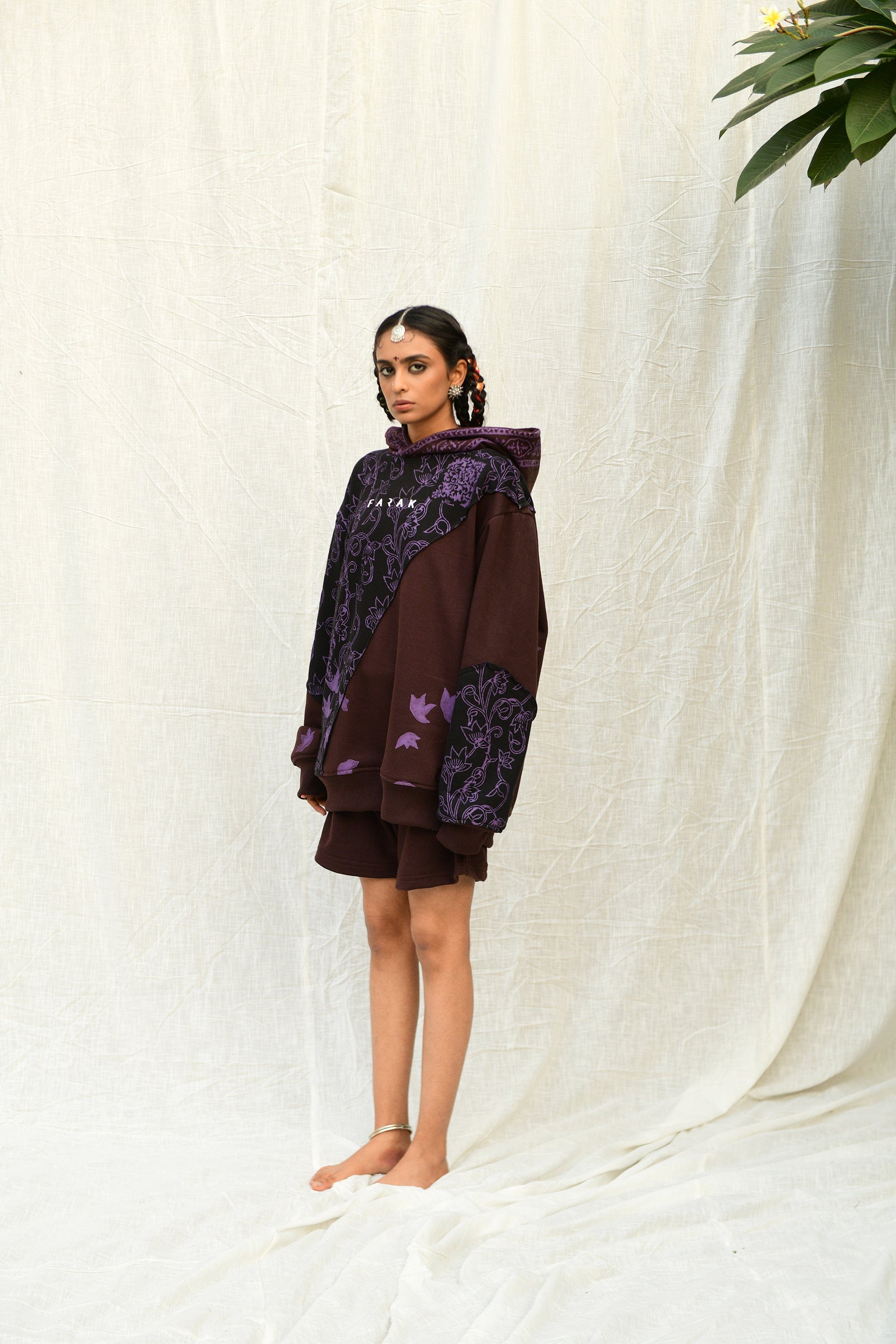BLOCK Printed Vintage Purples - Hoodie