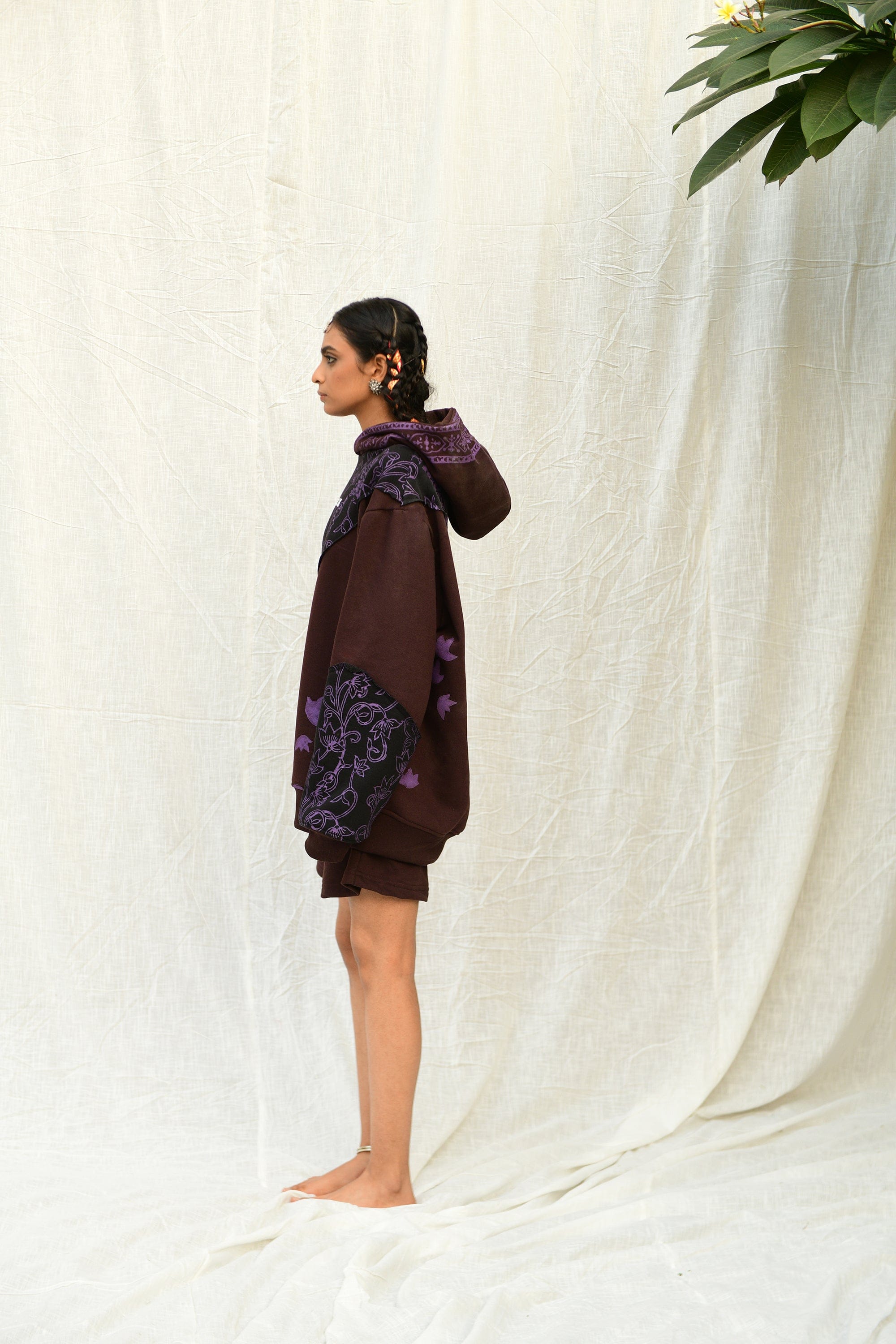 BLOCK Printed Vintage Purples - Hoodie
