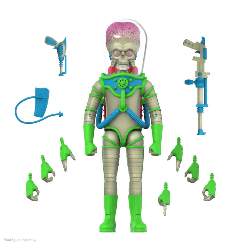 3dretro Mars Attacks ULTIMATES! Wave 2 Martian Invasion Begins (Glow)