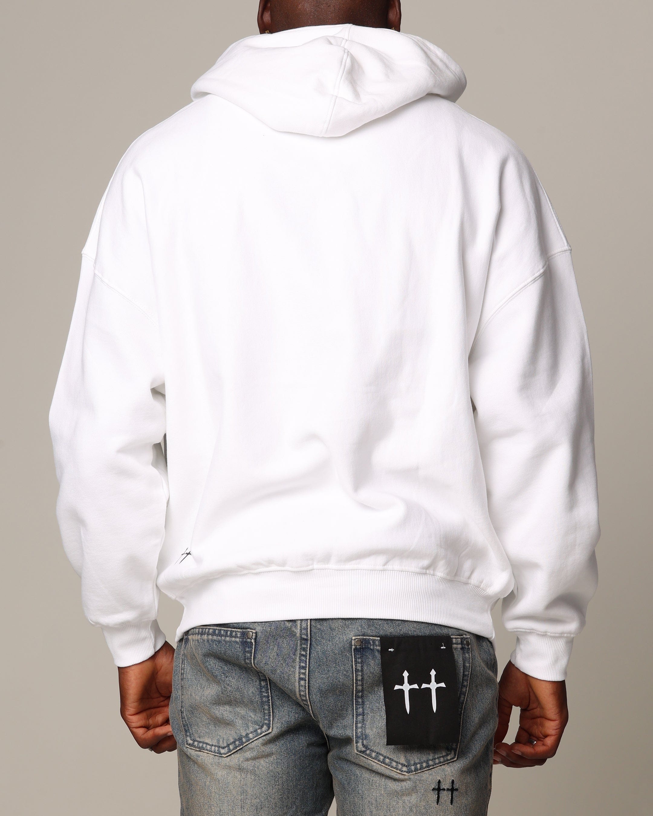 Saint Morta System Overload Hoodie White
