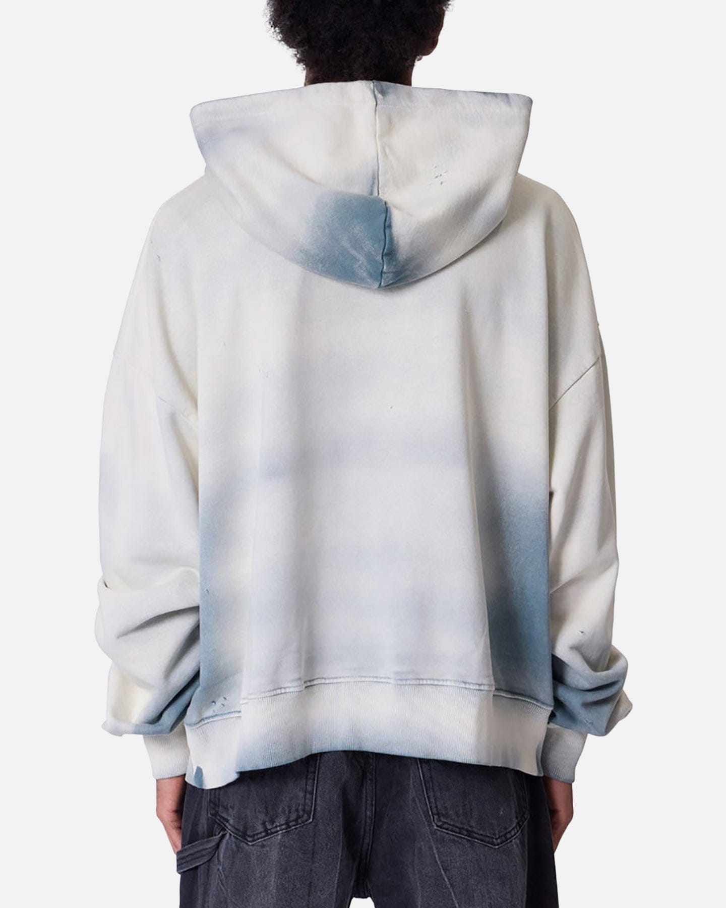 MNML Sprayed Hoodie Blue
