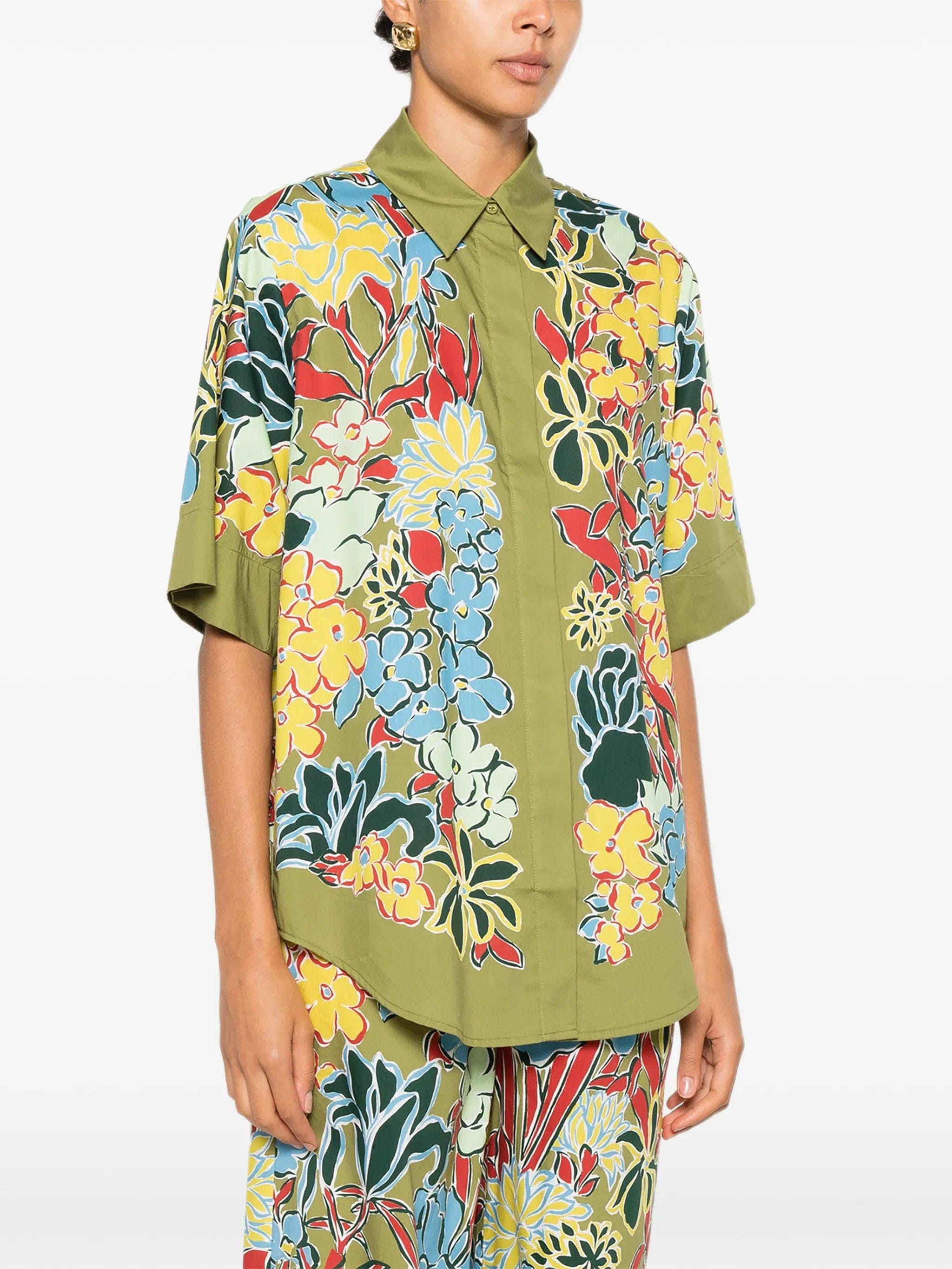 Alemais Solstice floral - print shirt