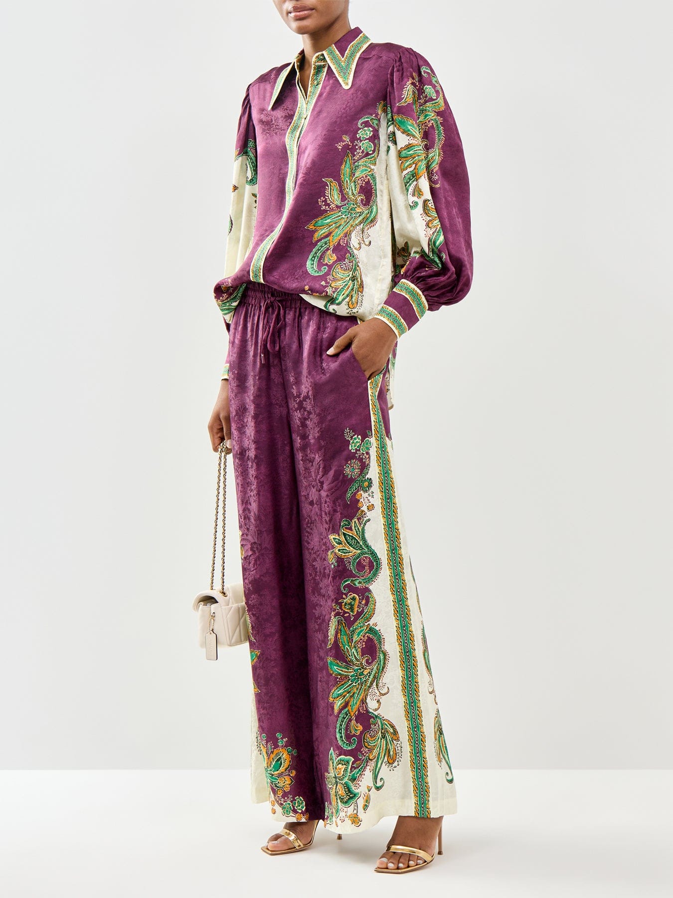 Alemais Ruthie Wide Leg Trousers Multi