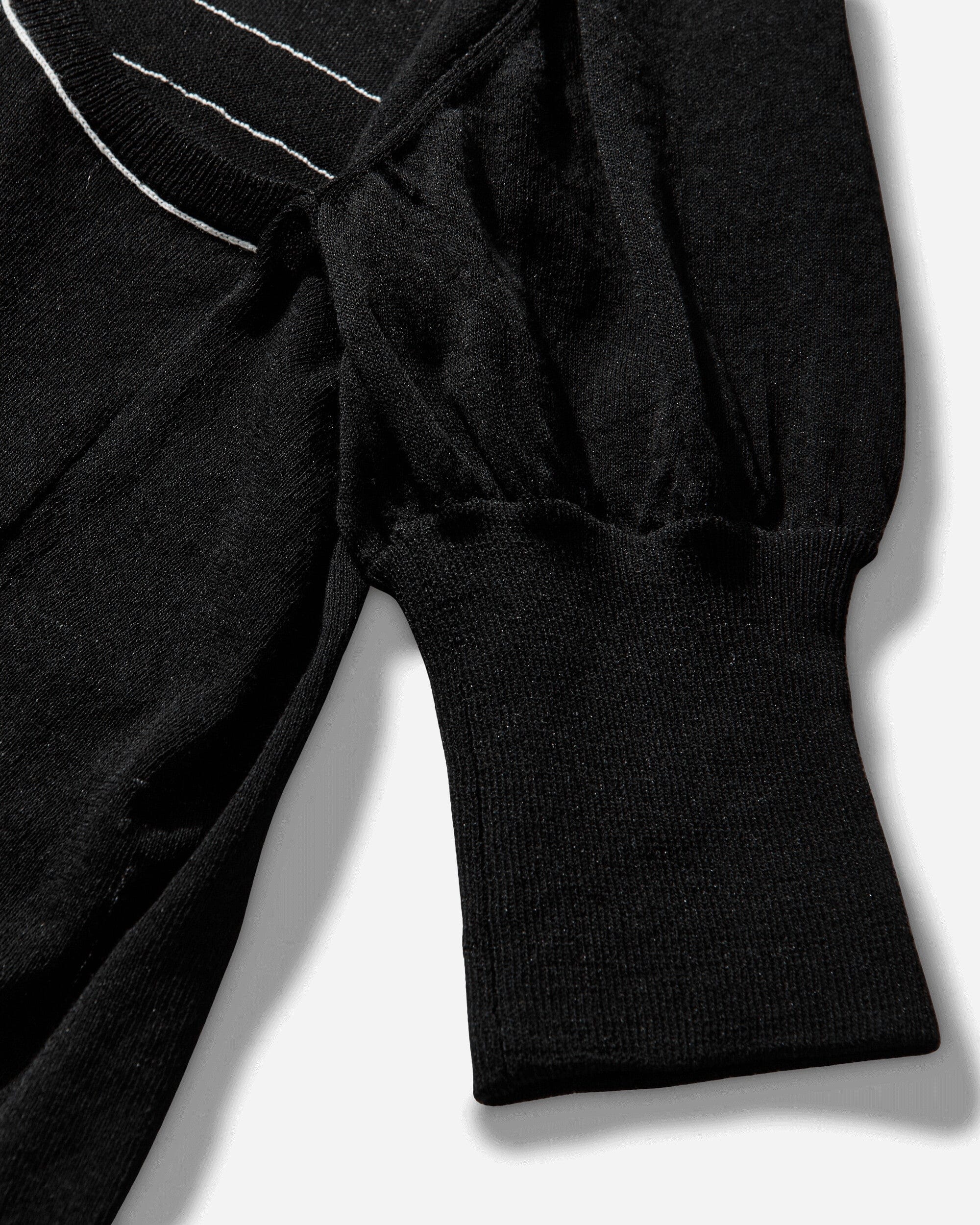 Kiko Kostadinov Women's Kreiner Knit Polo Black