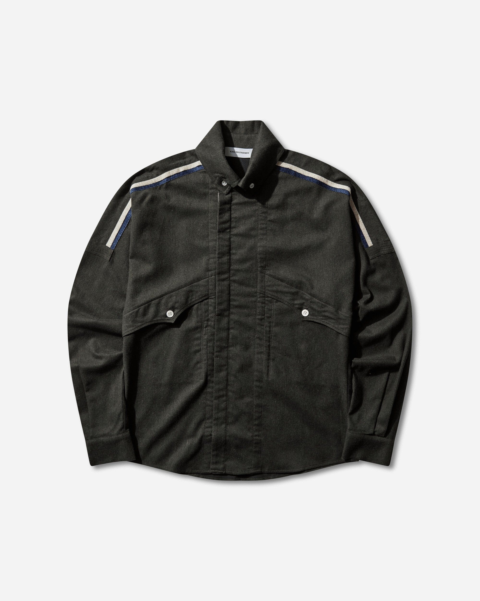 Kiko Kostadinov Men's Vig Shirt Deep Green