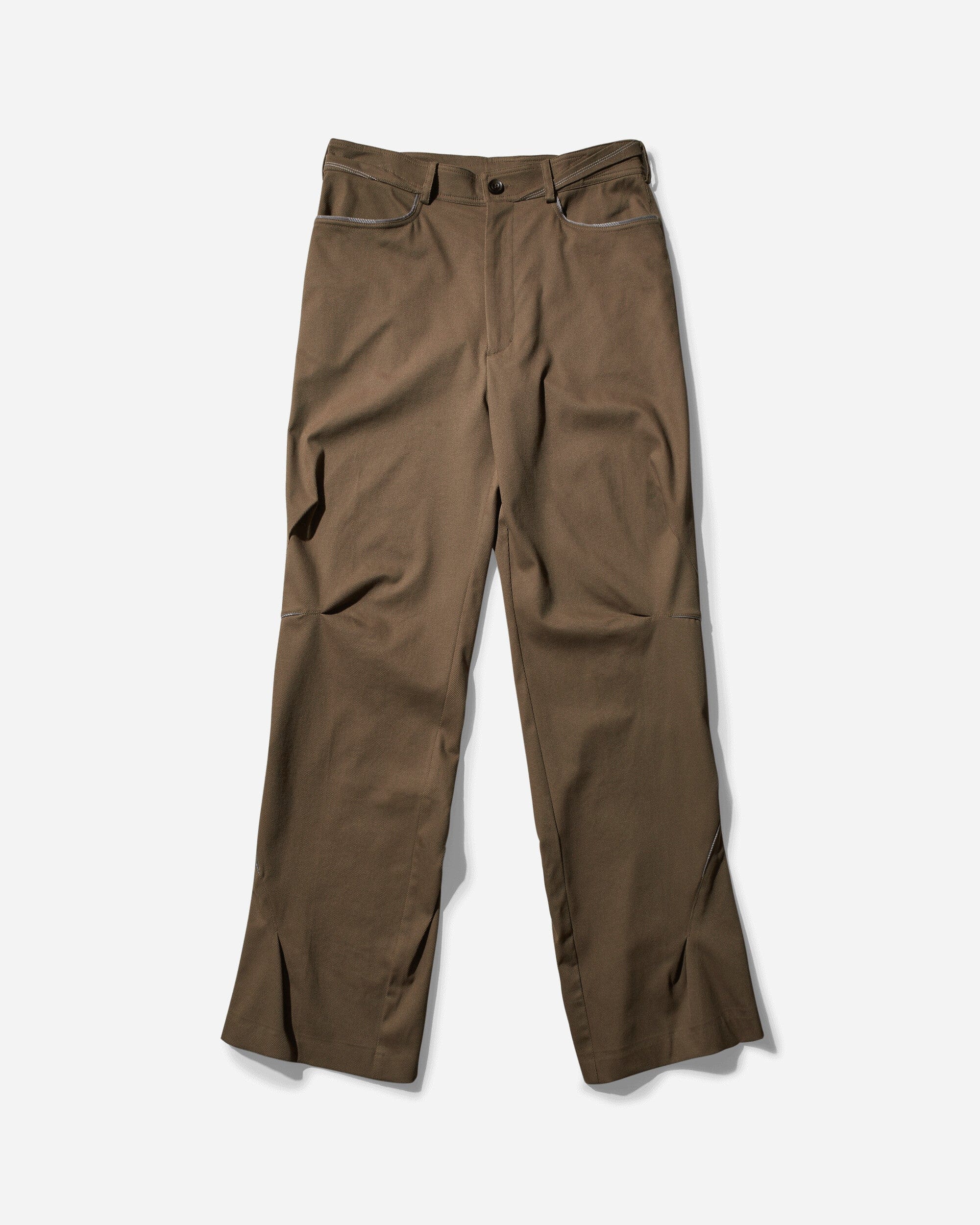 Kiko Kostadinov Men's Ohne K - Dart Trousers Brass Green