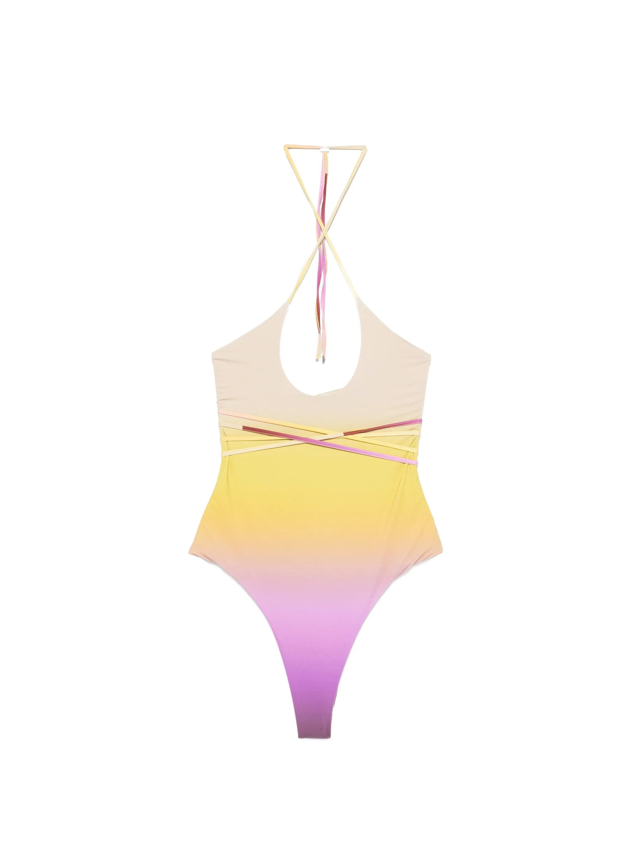 The Attico wrap - around swimsuit