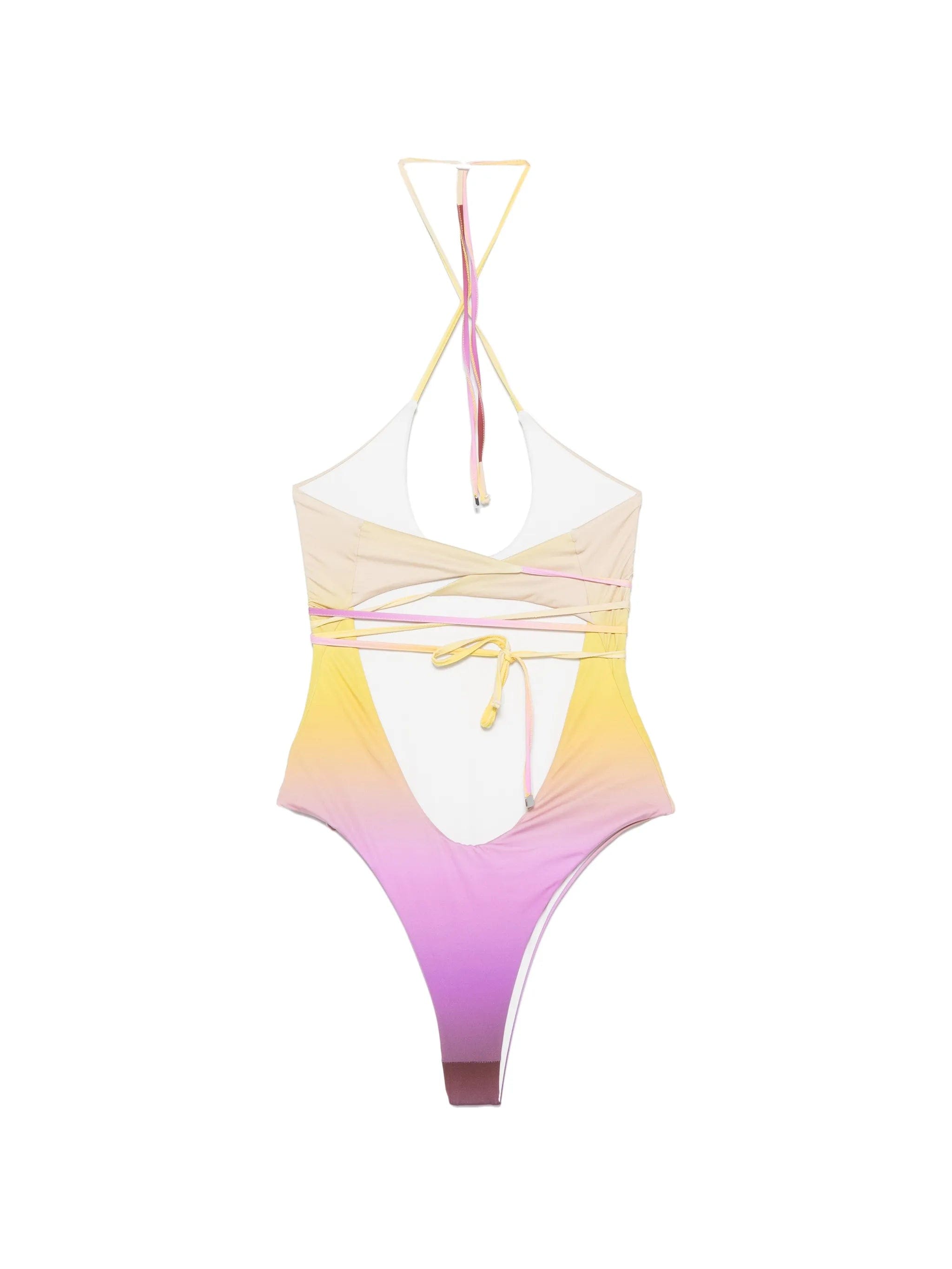 The Attico wrap - around swimsuit
