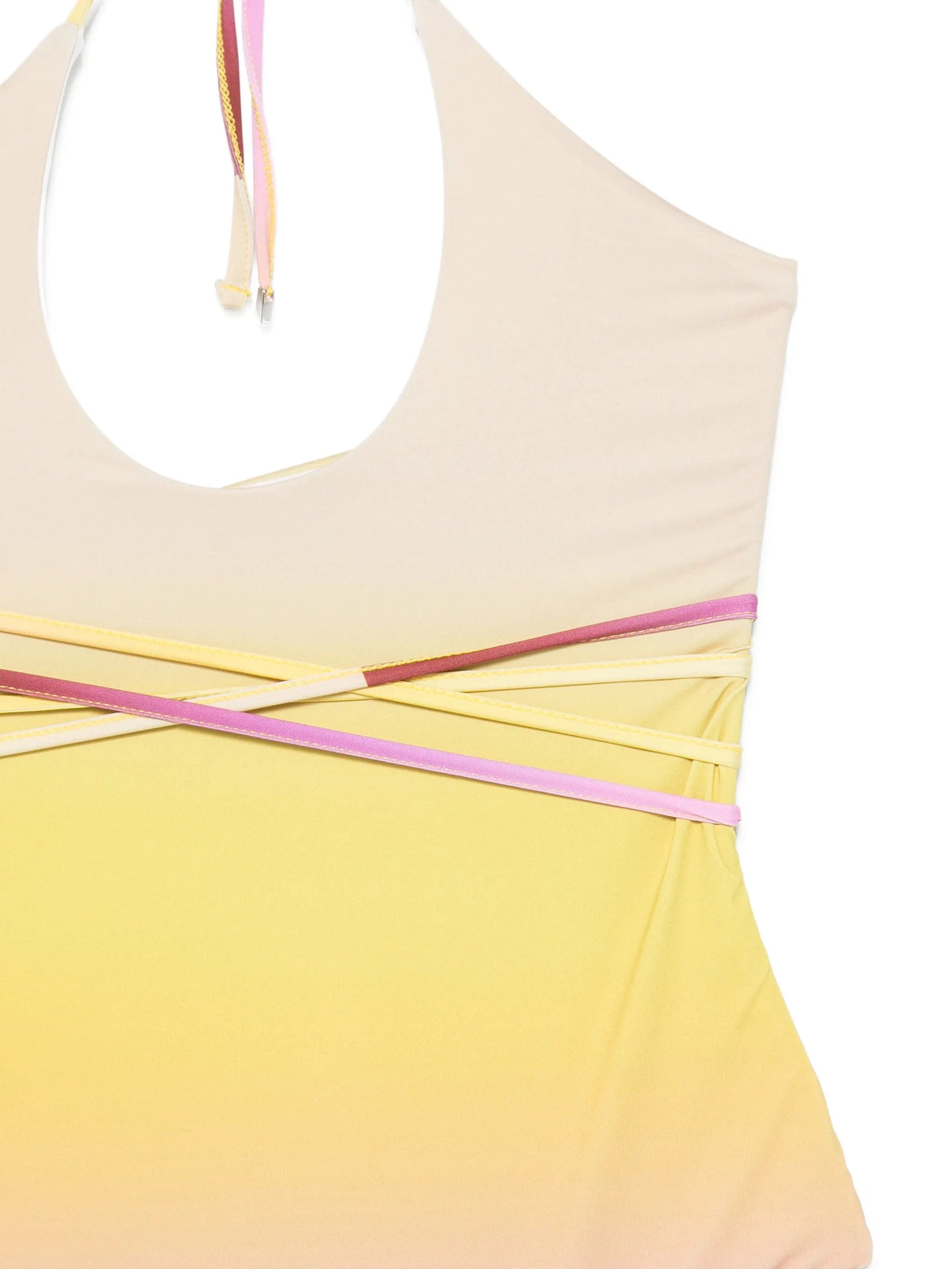 The Attico wrap - around swimsuit