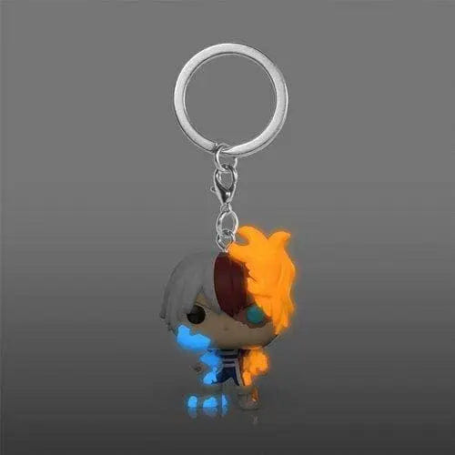 Funko My Hero Academia Shoto Todoroki GITD Pocket Pop! Key - chain - AAA Anime Exclusive