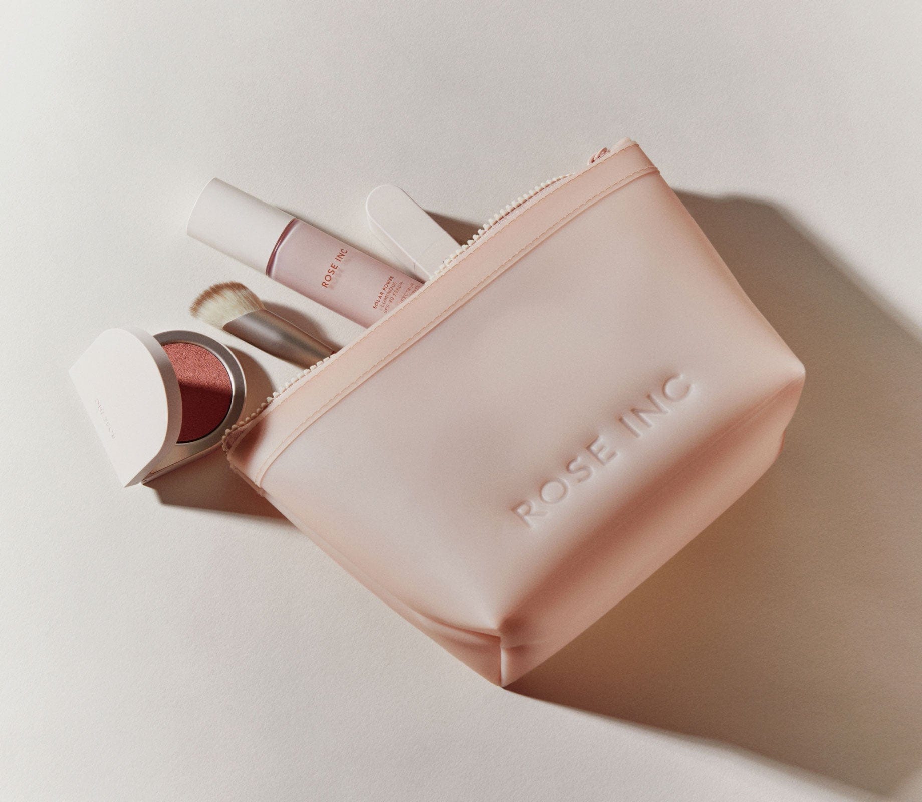 Rose Inc. Translucent Makeup Bag