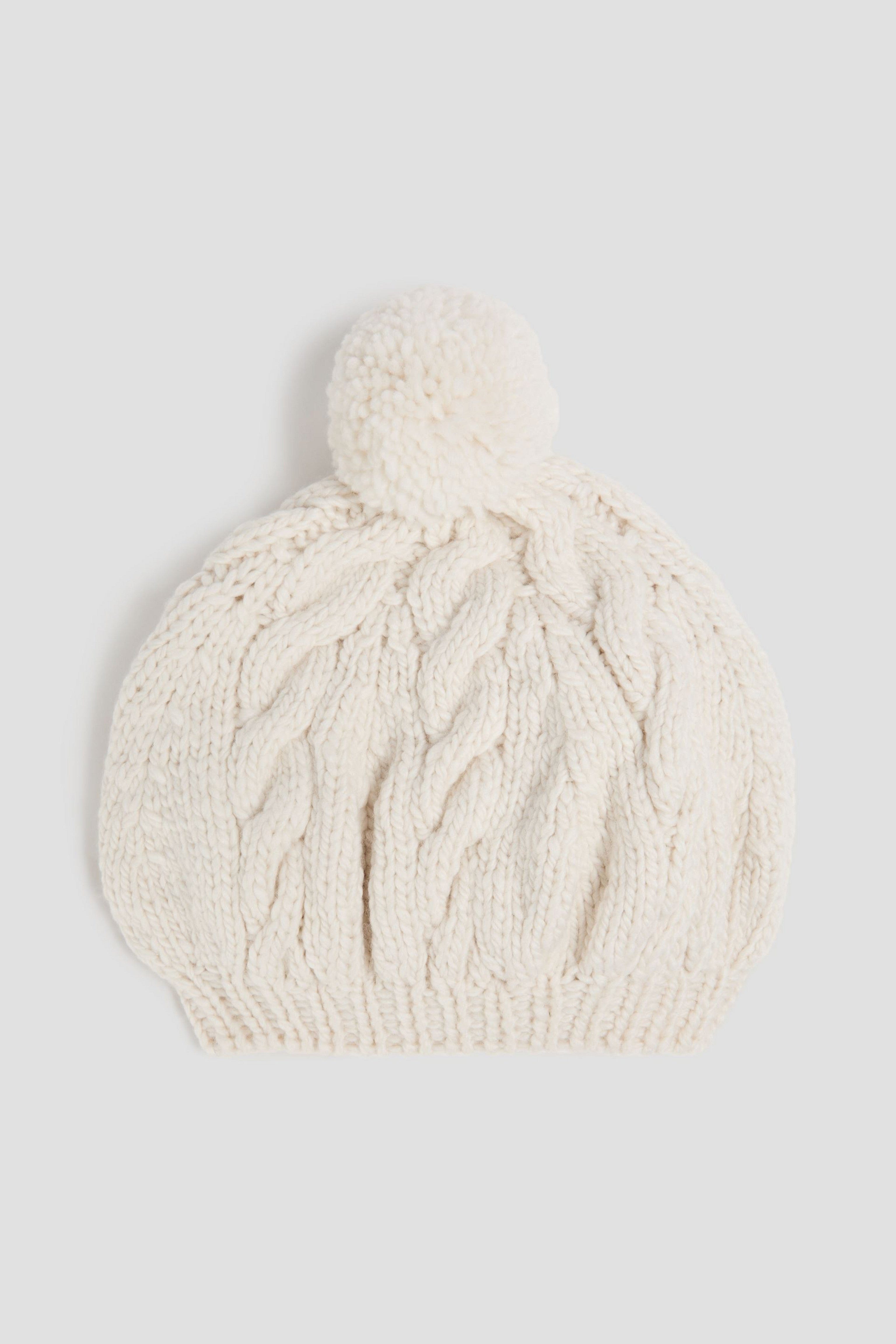 Zimmermann Cable - Knit Wool Beanie