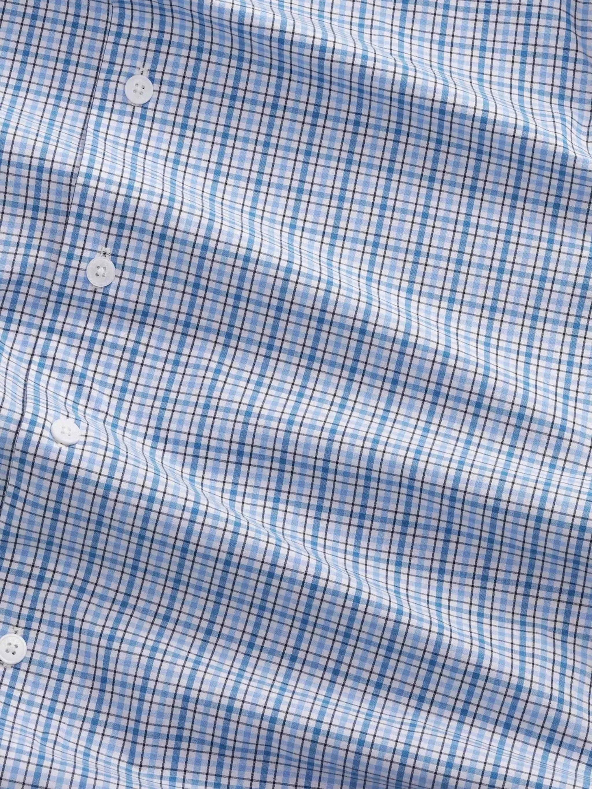 NN07 Quinsy check - pattern long - sleeve shirt