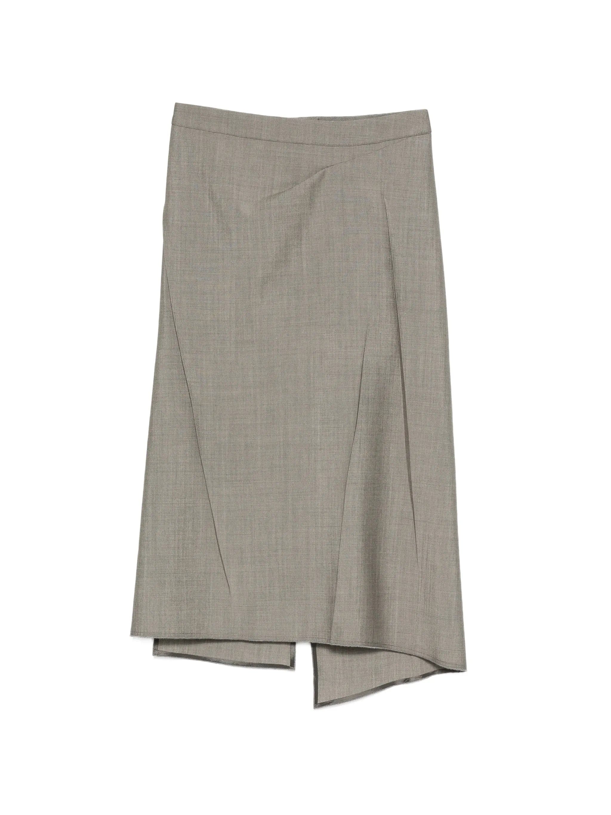 Victoria Beckham asymmetric - hem midi skirt