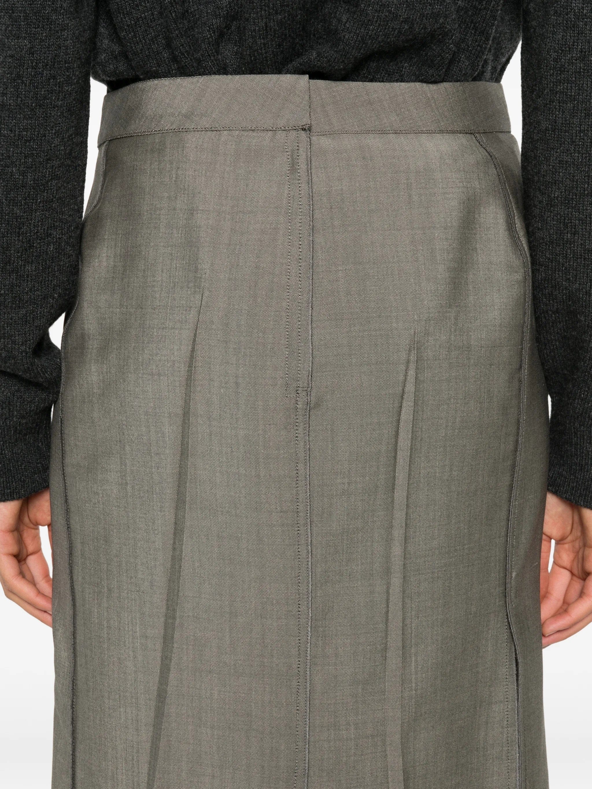 Victoria Beckham asymmetric - hem midi skirt