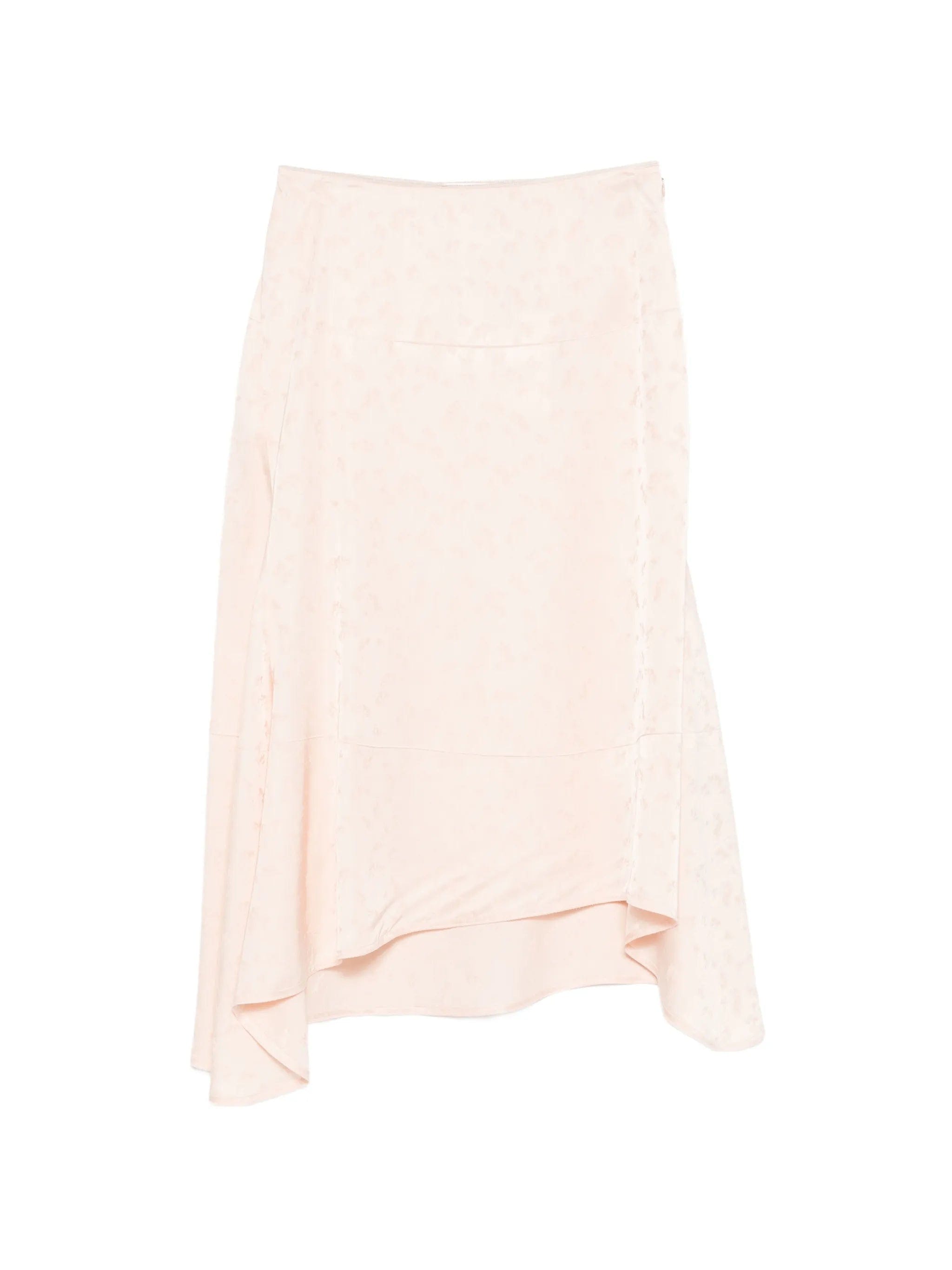 Victoria Beckham asymmetric midi skirt